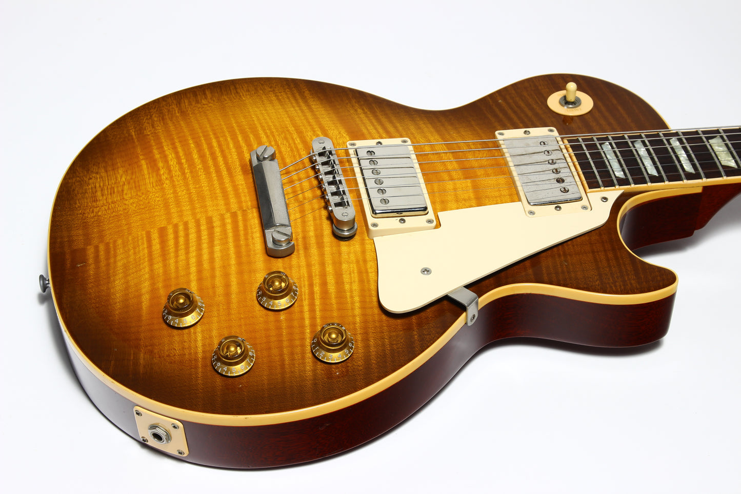 2003 Gibson 50's Les Paul Standard Plus Honey Burst Flametop -- 1950's Neck, Burstbucker PAF's!