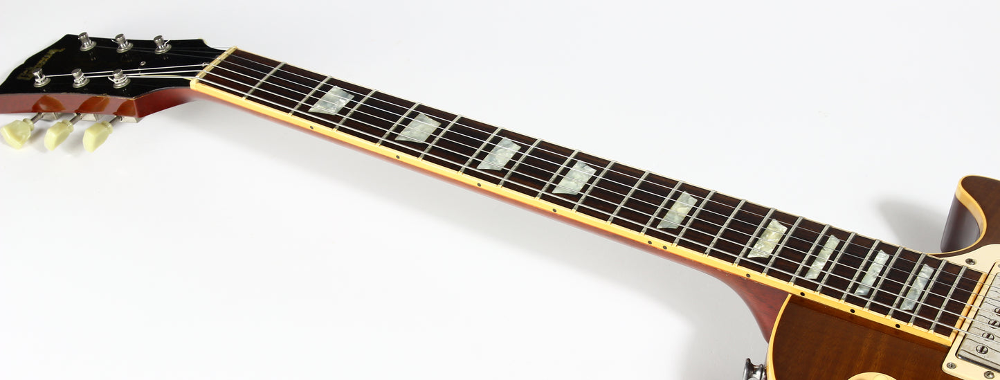 2003 Gibson 50's Les Paul Standard Plus Honey Burst Flametop -- 1950's Neck, Burstbucker PAF's!
