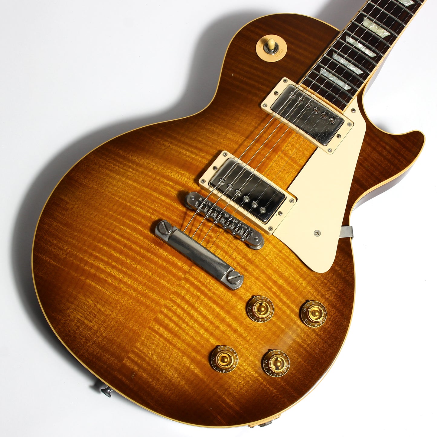 2003 Gibson 50's Les Paul Standard Plus Honey Burst Flametop -- 1950's Neck, Burstbucker PAF's!