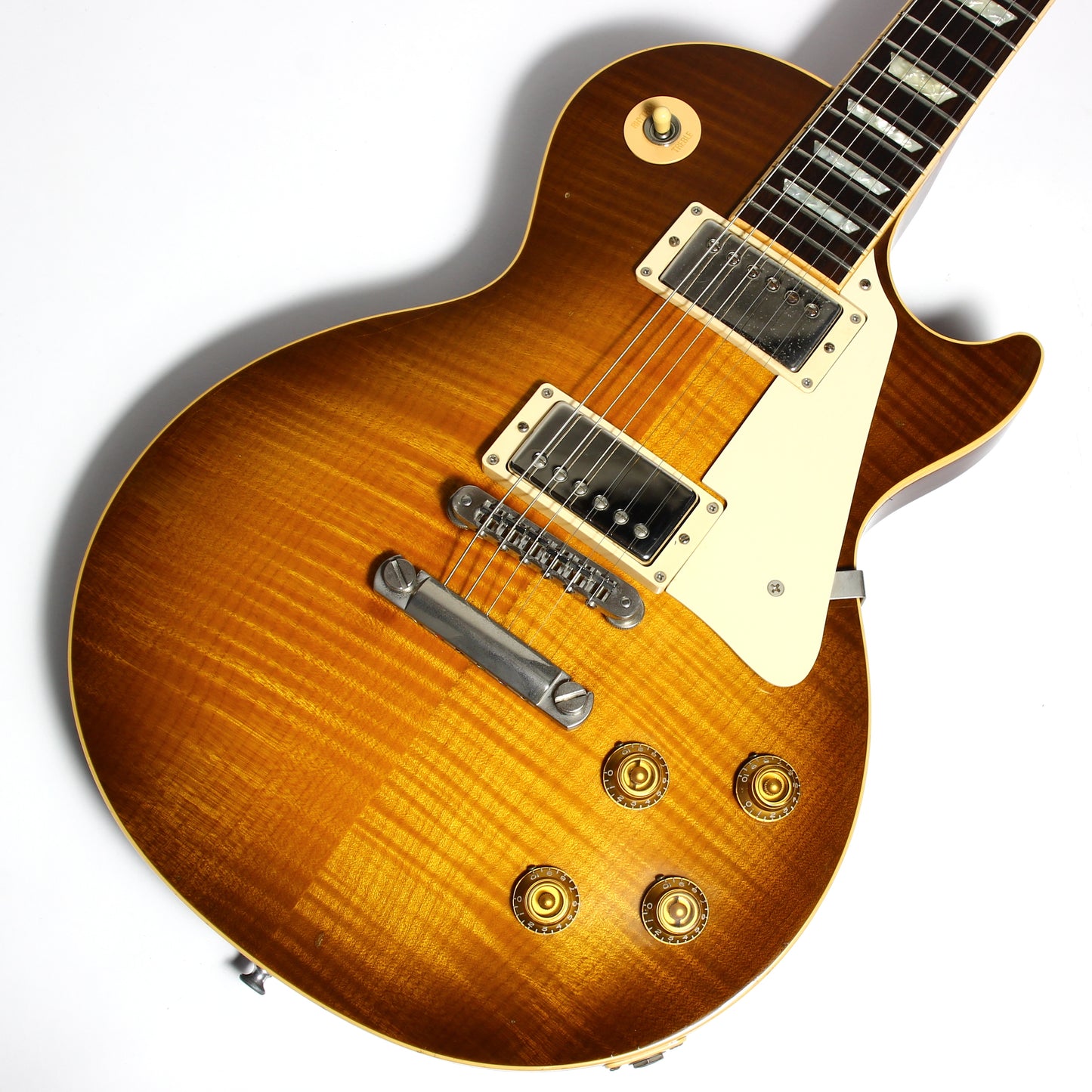 2003 Gibson 50's Les Paul Standard Plus Honey Burst Flametop -- 1950's Neck, Burstbucker PAF's!