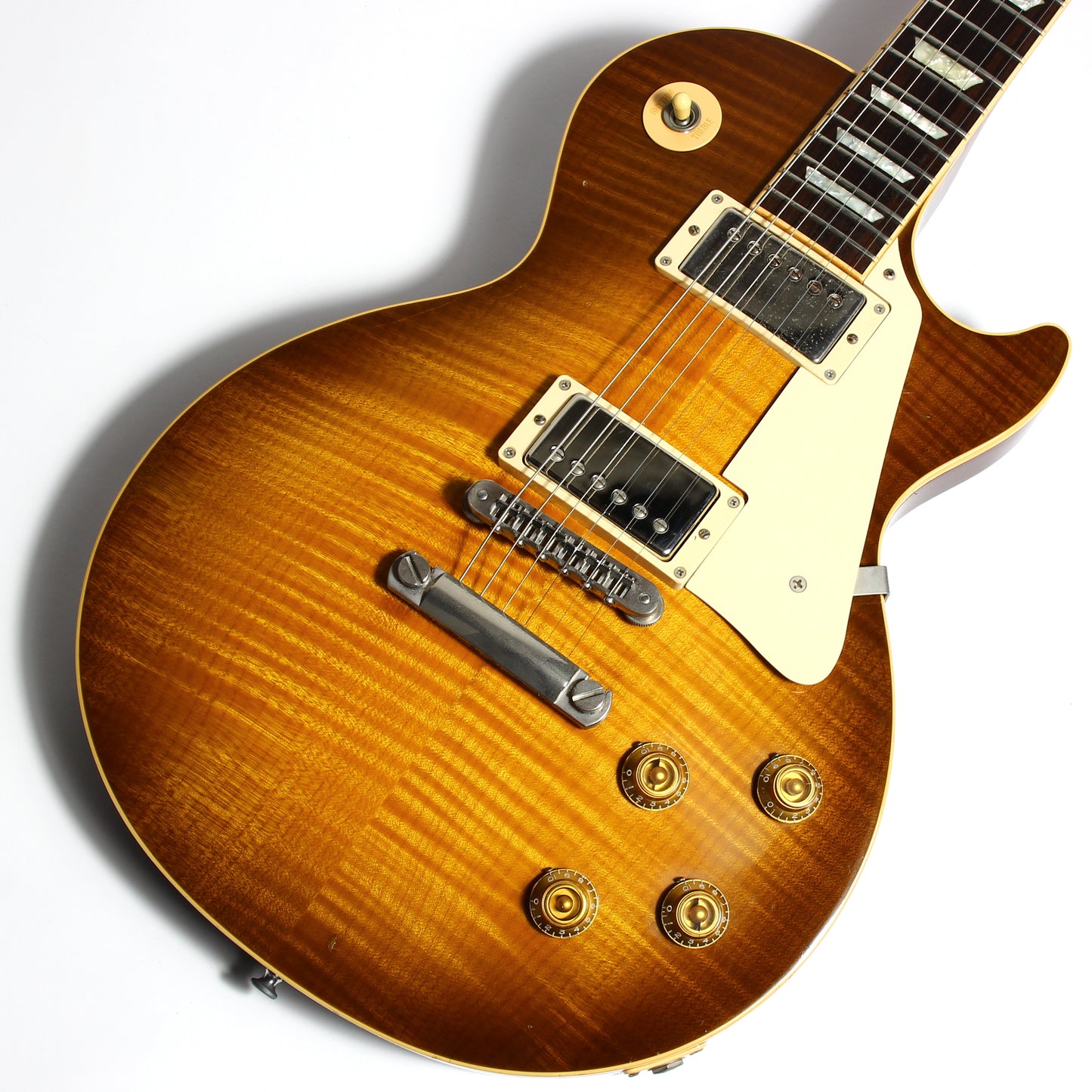 2003 Gibson 50's Les Paul Standard Plus Honey Burst Flametop -- 1950's Neck, Burstbucker PAF's!