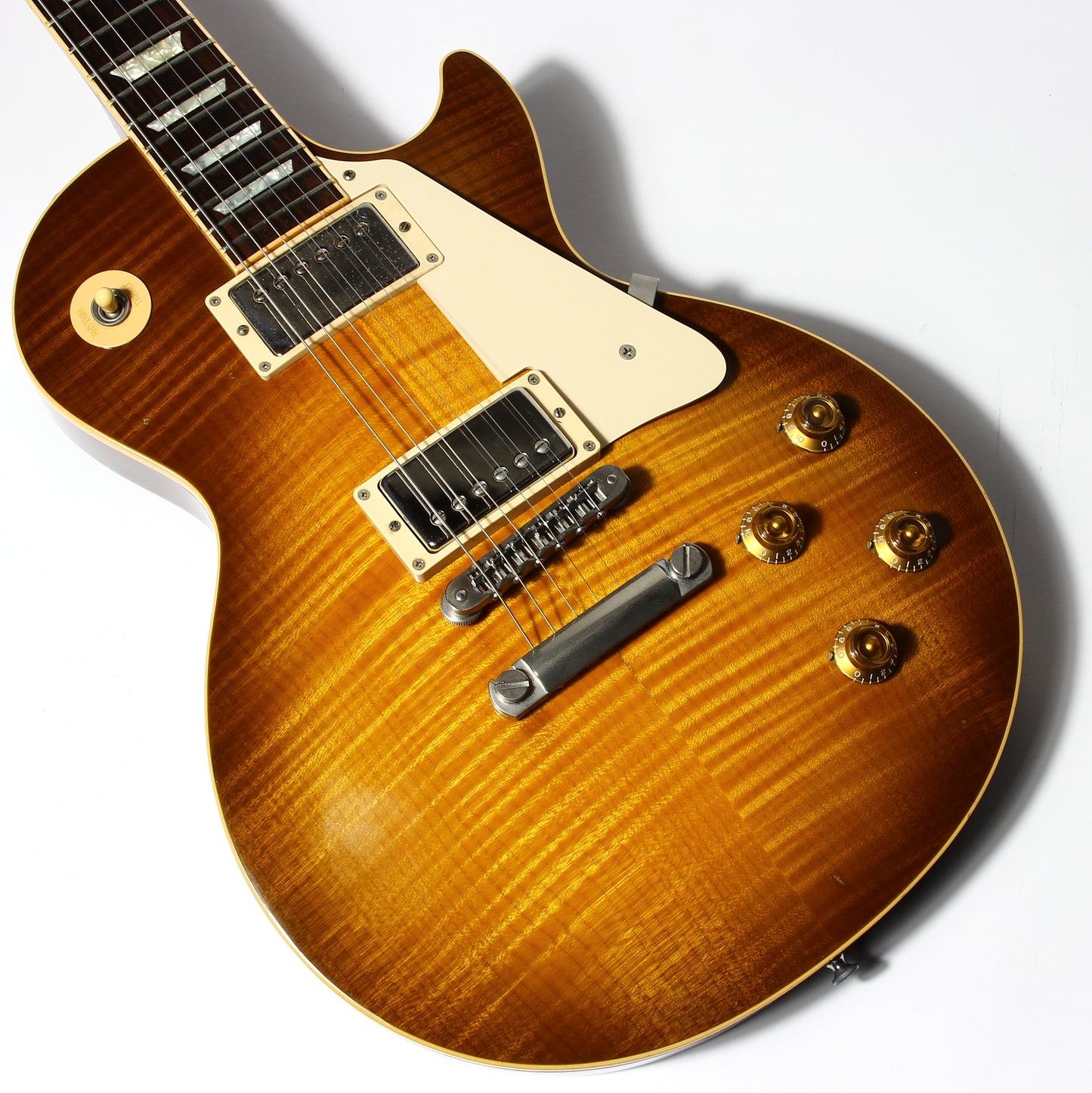 2003 Gibson 50's Les Paul Standard Plus Honey Burst Flametop -- 1950's Neck, Burstbucker PAF's!