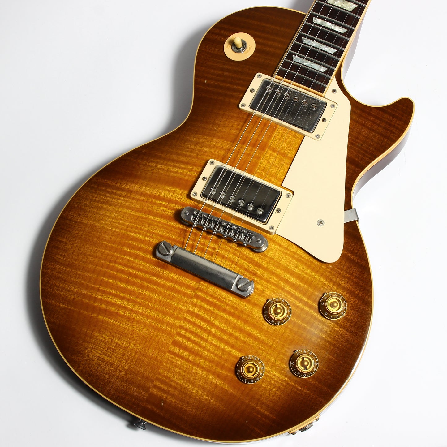 2003 Gibson 50's Les Paul Standard Plus Honey Burst Flametop -- 1950's Neck, Burstbucker PAF's!