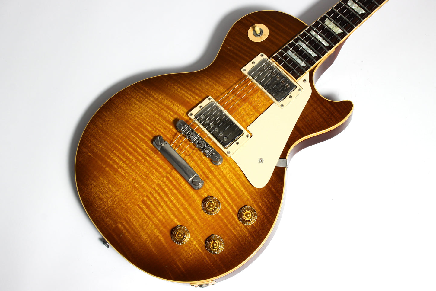 2003 Gibson 50's Les Paul Standard Plus Honey Burst Flametop -- 1950's Neck, Burstbucker PAF's!