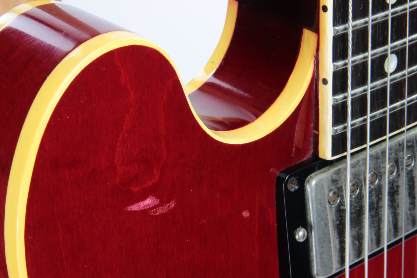 1961 Gibson ES-335 TDC Cherry Red w/ Original Case - 2 PAF's, Stop Tailpiece, Bigsby, Clean Dot Neck!