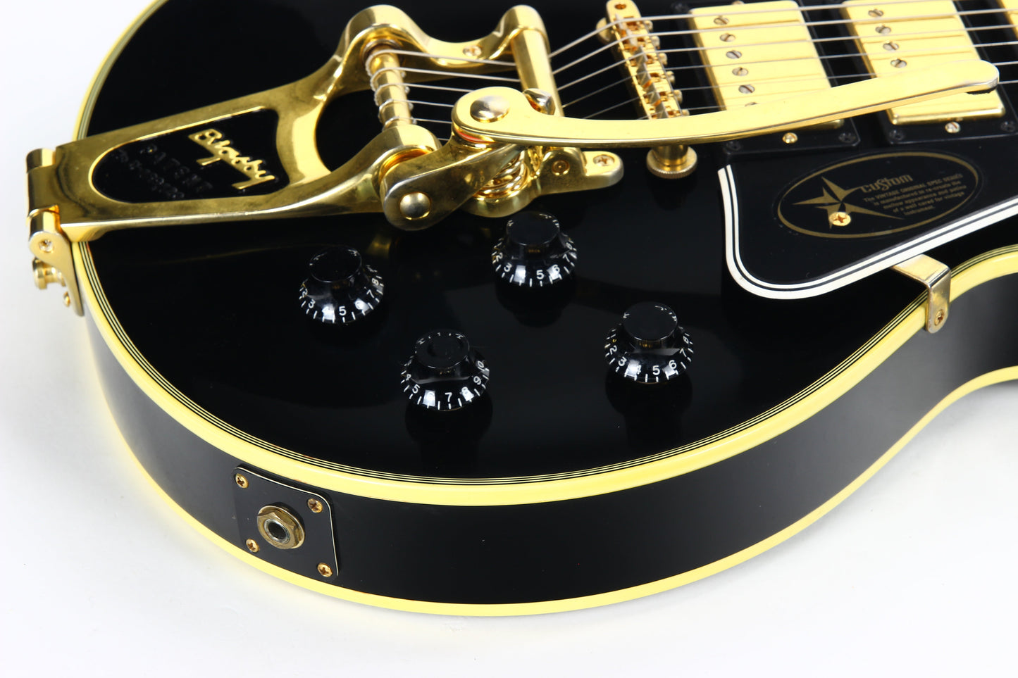 2008 Gibson Custom Shop Jimmy Page Les Paul Custom Black Beauty 1960 Signature Model w Bigsby VOS