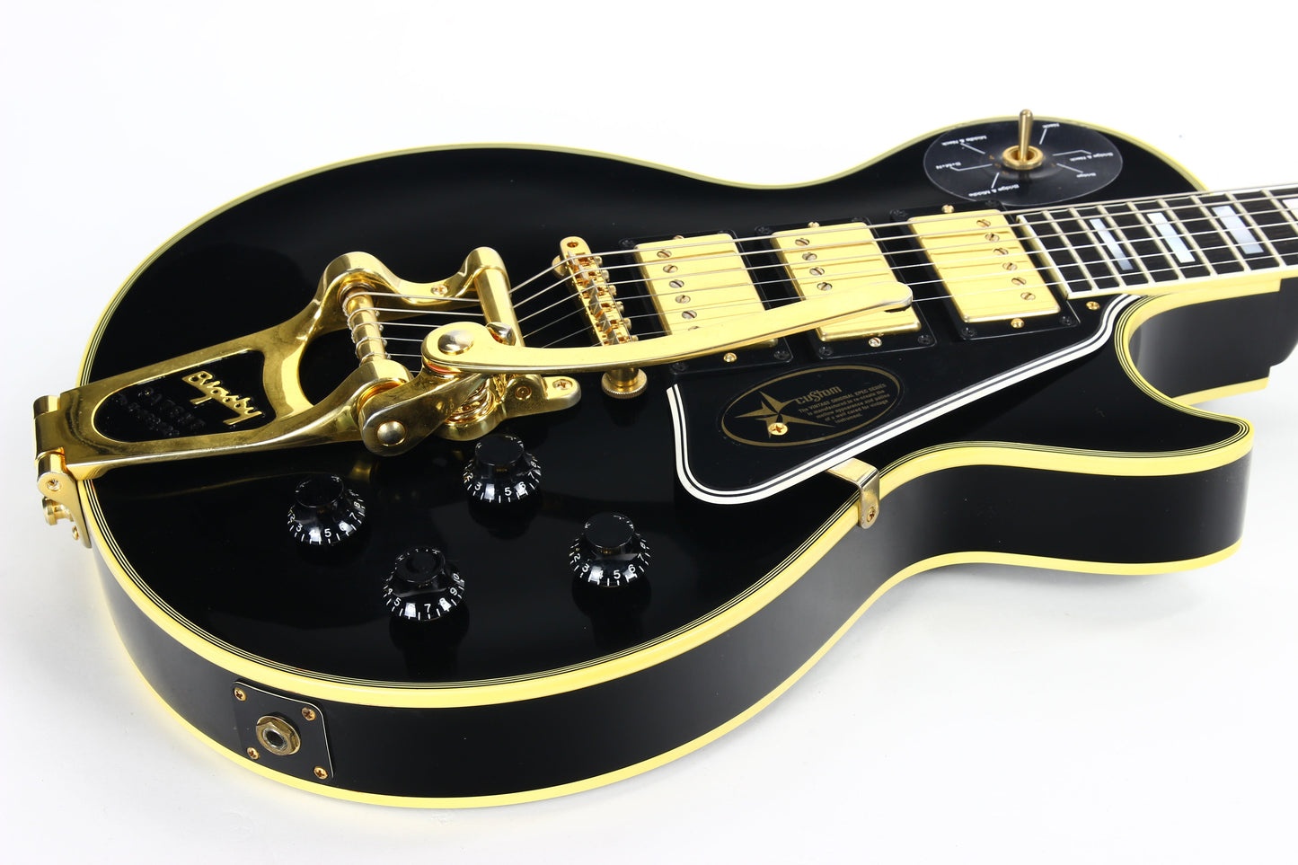 2008 Gibson Custom Shop Jimmy Page Les Paul Custom Black Beauty 1960 Signature Model w Bigsby VOS