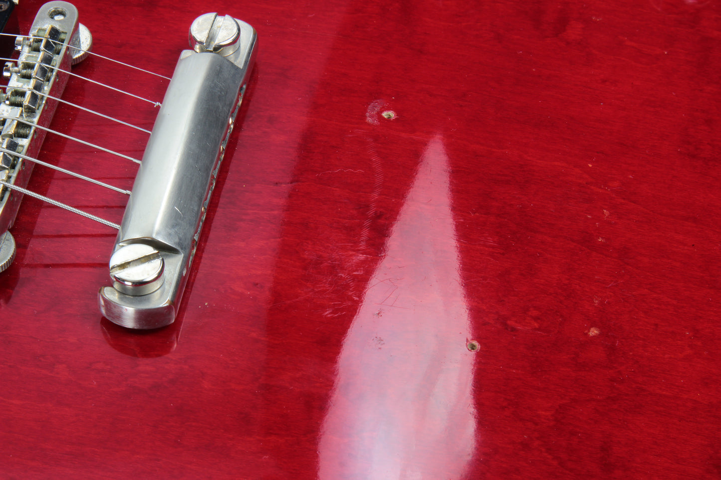 1961 Gibson ES-335 TDC Cherry Red w/ Original Case - 2 PAF's, Stop Tailpiece, Bigsby, Clean Dot Neck!