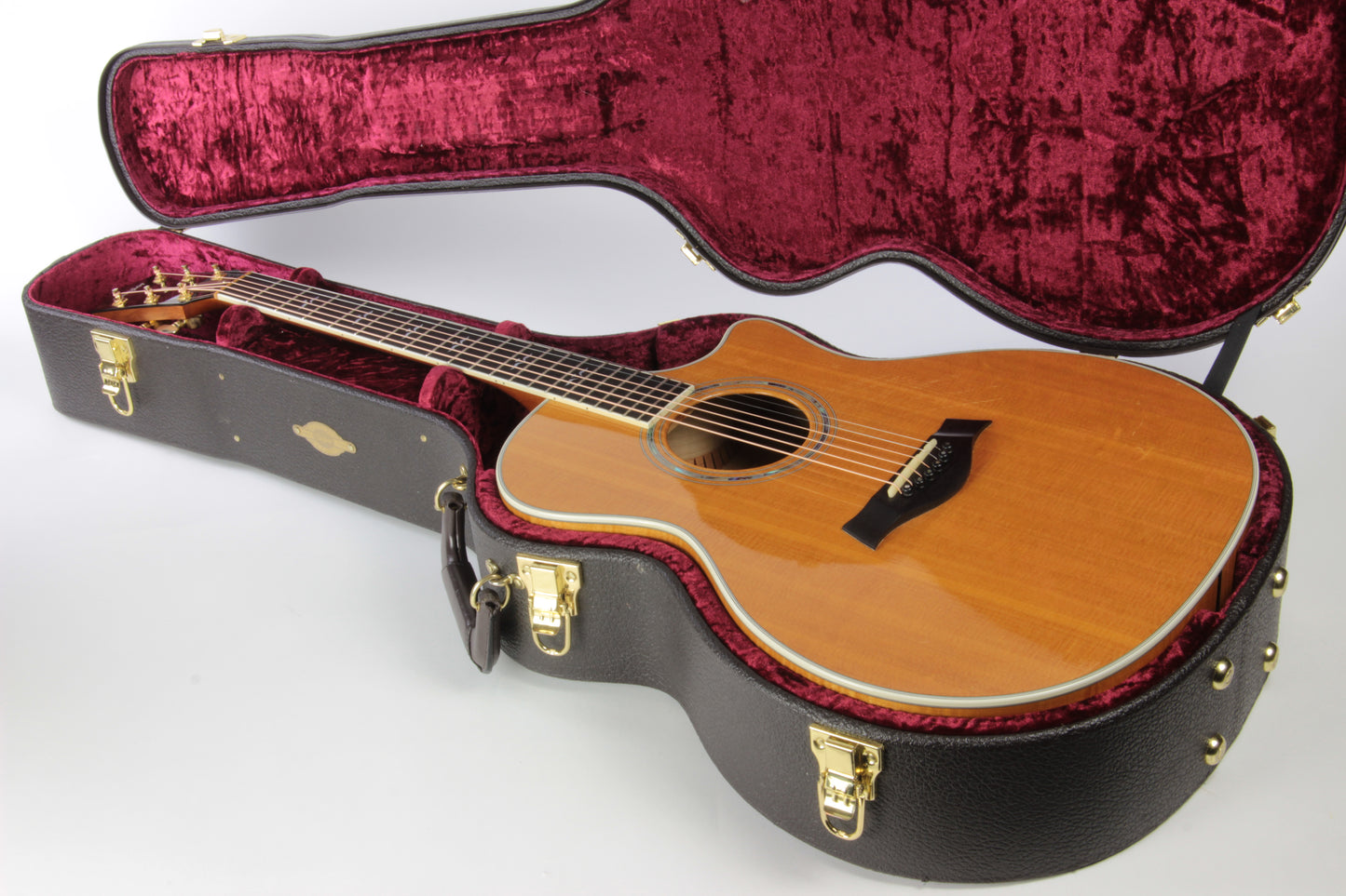 1996 Taylor 614C Grand Auditorium Flamed Maple Back/Sides w/ OHSC! Fishman Pickup