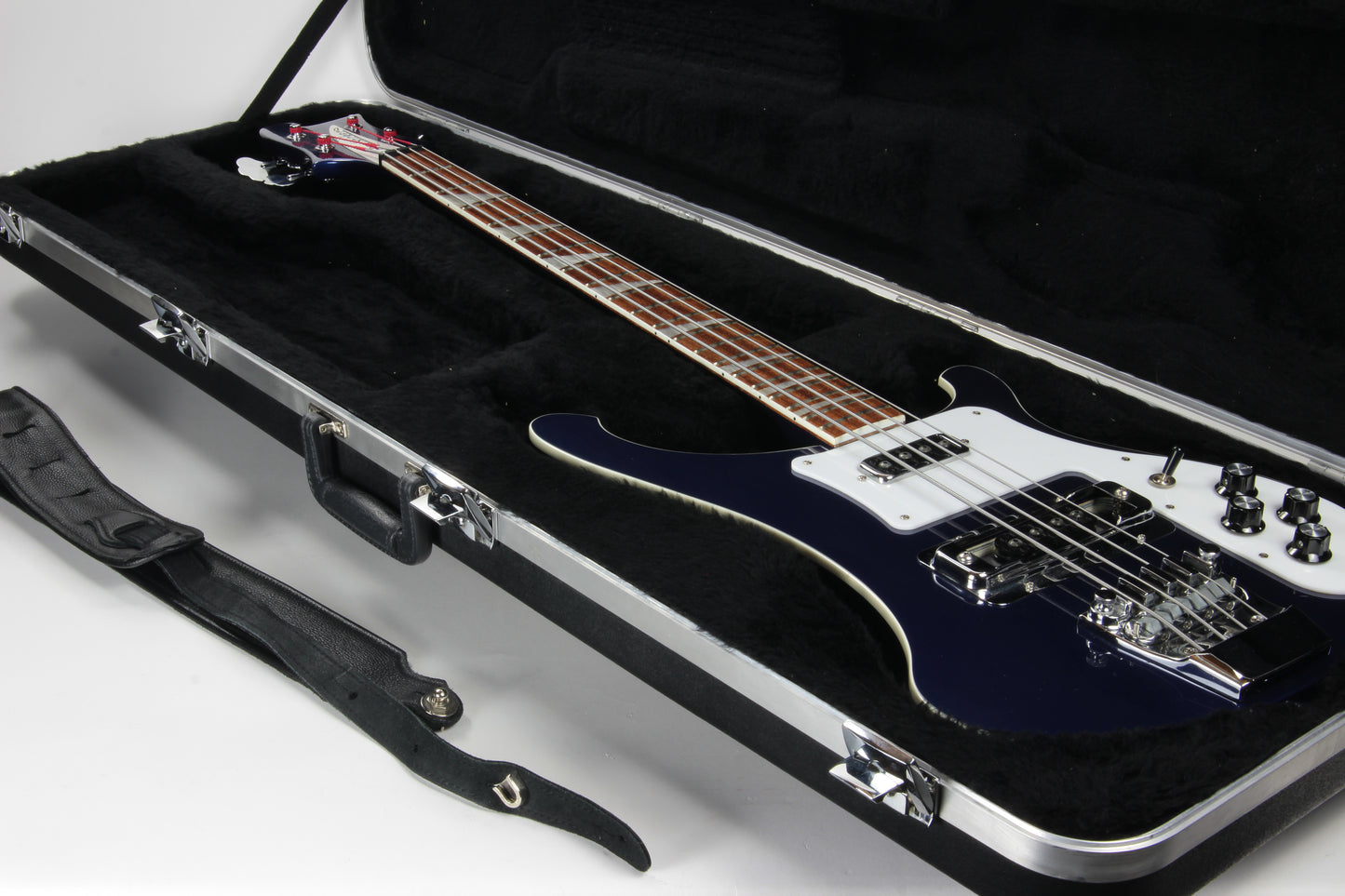 2011 Rickenbacker 4003 Midnight Blue MID - Triangle Inlays, Discontinued Color, w/ Original Case