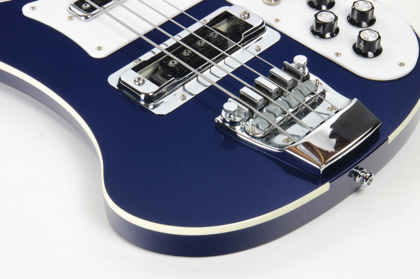 2011 Rickenbacker 4003 Midnight Blue MID - Triangle Inlays, Discontinued Color, w/ Original Case