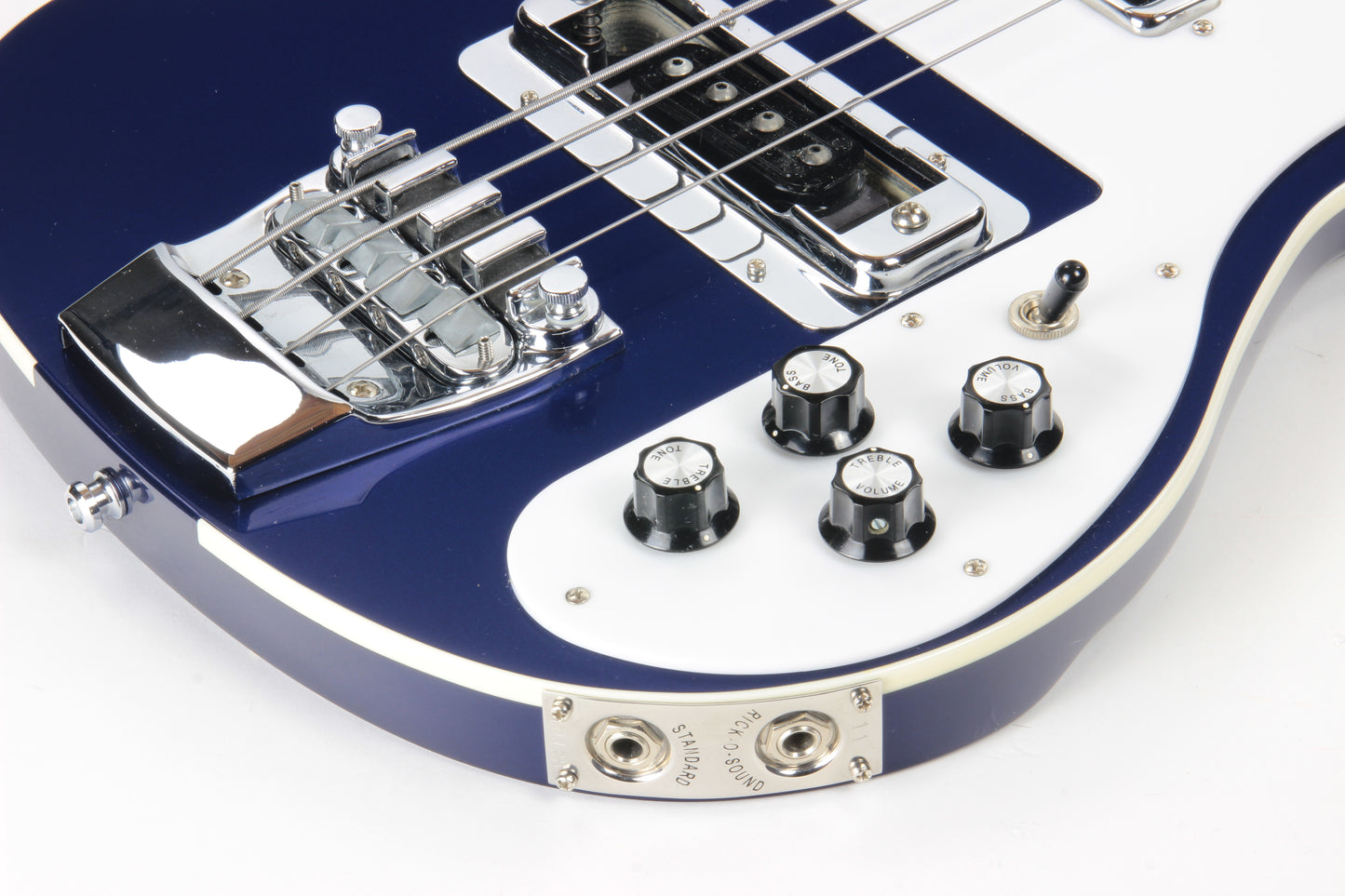 2011 Rickenbacker 4003 Midnight Blue MID - Triangle Inlays, Discontinued Color, w/ Original Case