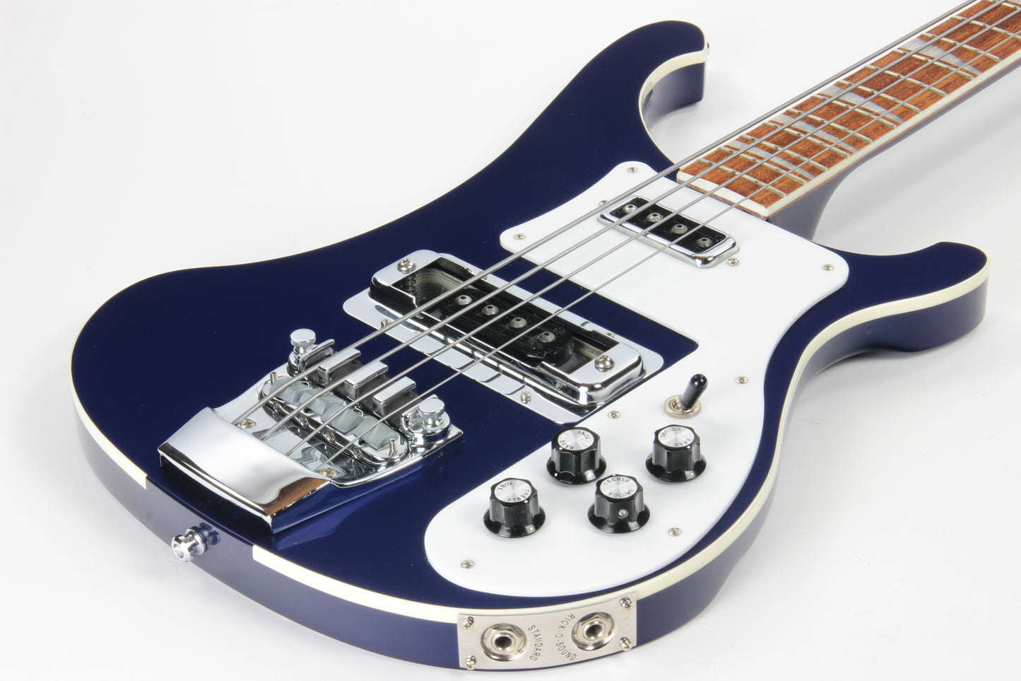 2011 Rickenbacker 4003 Midnight Blue MID - Triangle Inlays, Discontinued Color, w/ Original Case