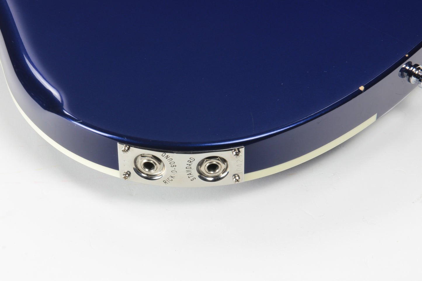 2011 Rickenbacker 4003 Midnight Blue MID - Triangle Inlays, Discontinued Color, w/ Original Case