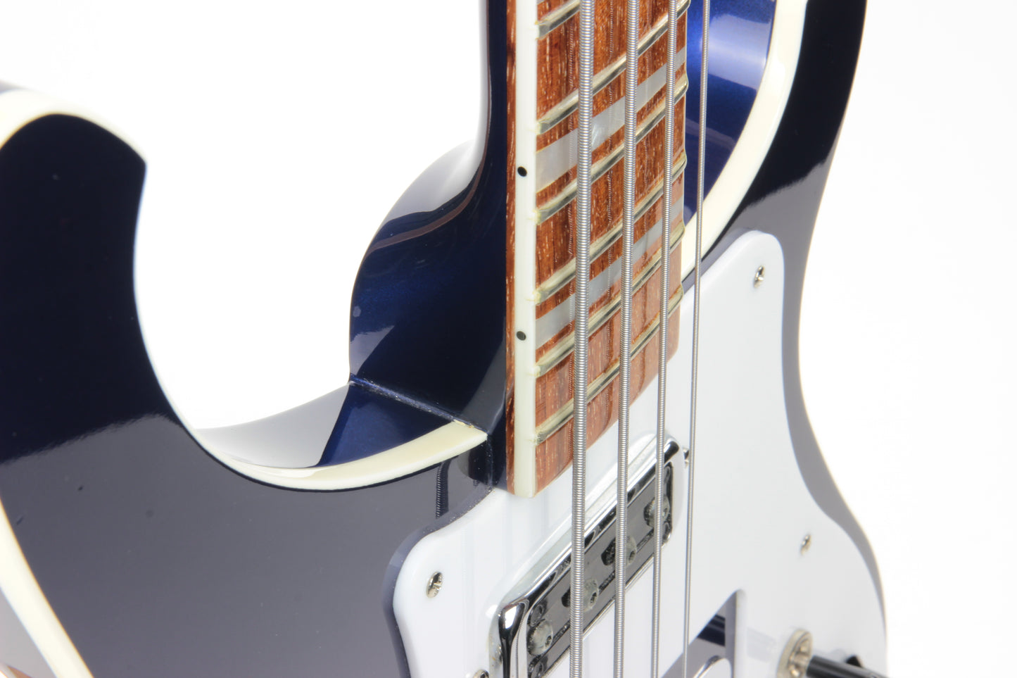 2011 Rickenbacker 4003 Midnight Blue MID - Triangle Inlays, Discontinued Color, w/ Original Case