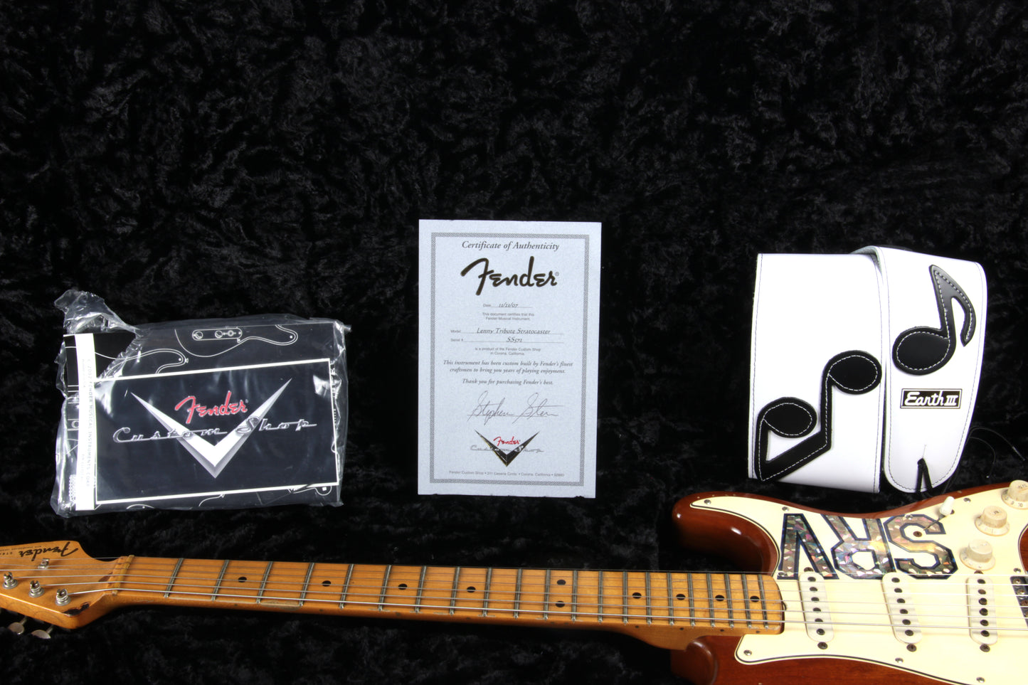 Fender Custom Shop MASTERBUILT Stevie Ray Vaughan LENNY Stratocaster SRV Tribute Strat
