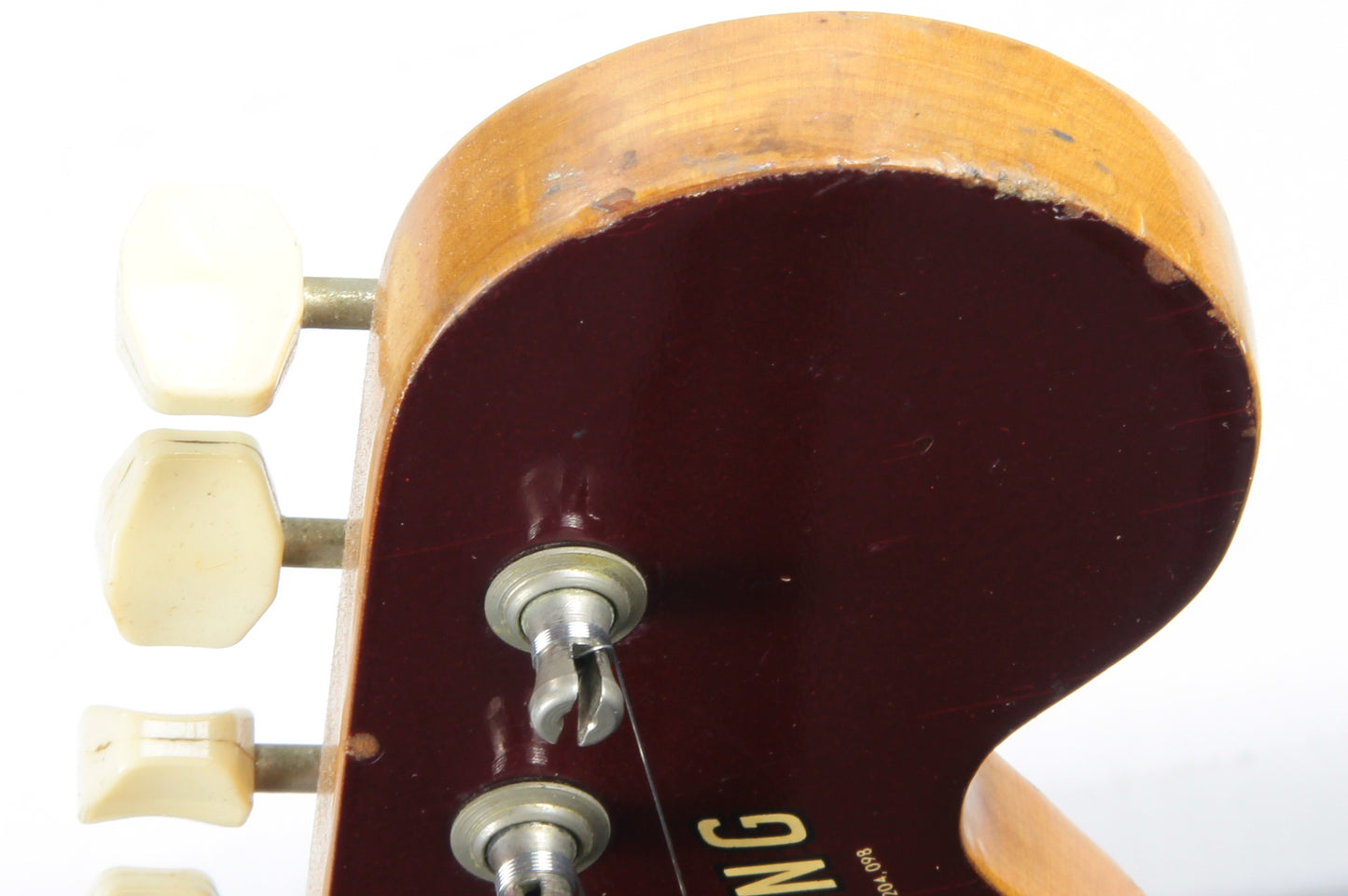 1969 Fender Mustang Competition Red w/ OHSC - Matching Headstock 1960's Offset Kurt Cobain Style!