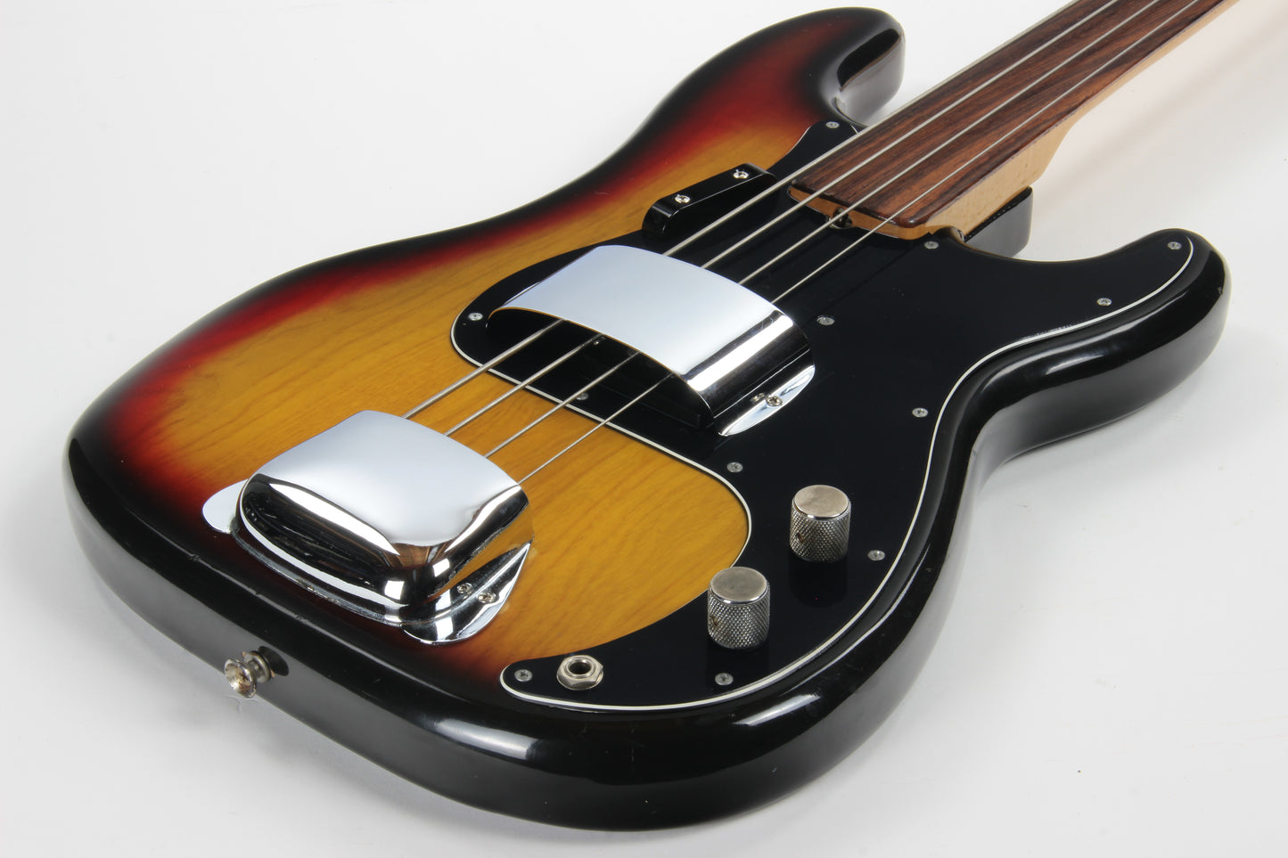 1975 Fender Precision Bass Fretless Vintage - Sunburst, Rosewood Board, Clean P-Bass!
