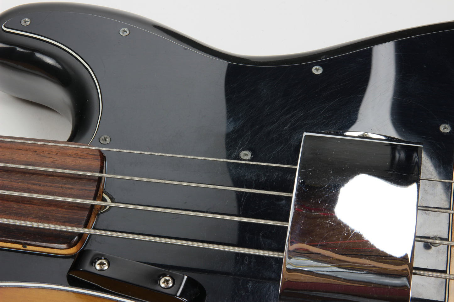 1975 Fender Precision Bass Fretless Vintage - Sunburst, Rosewood Board, Clean P-Bass!
