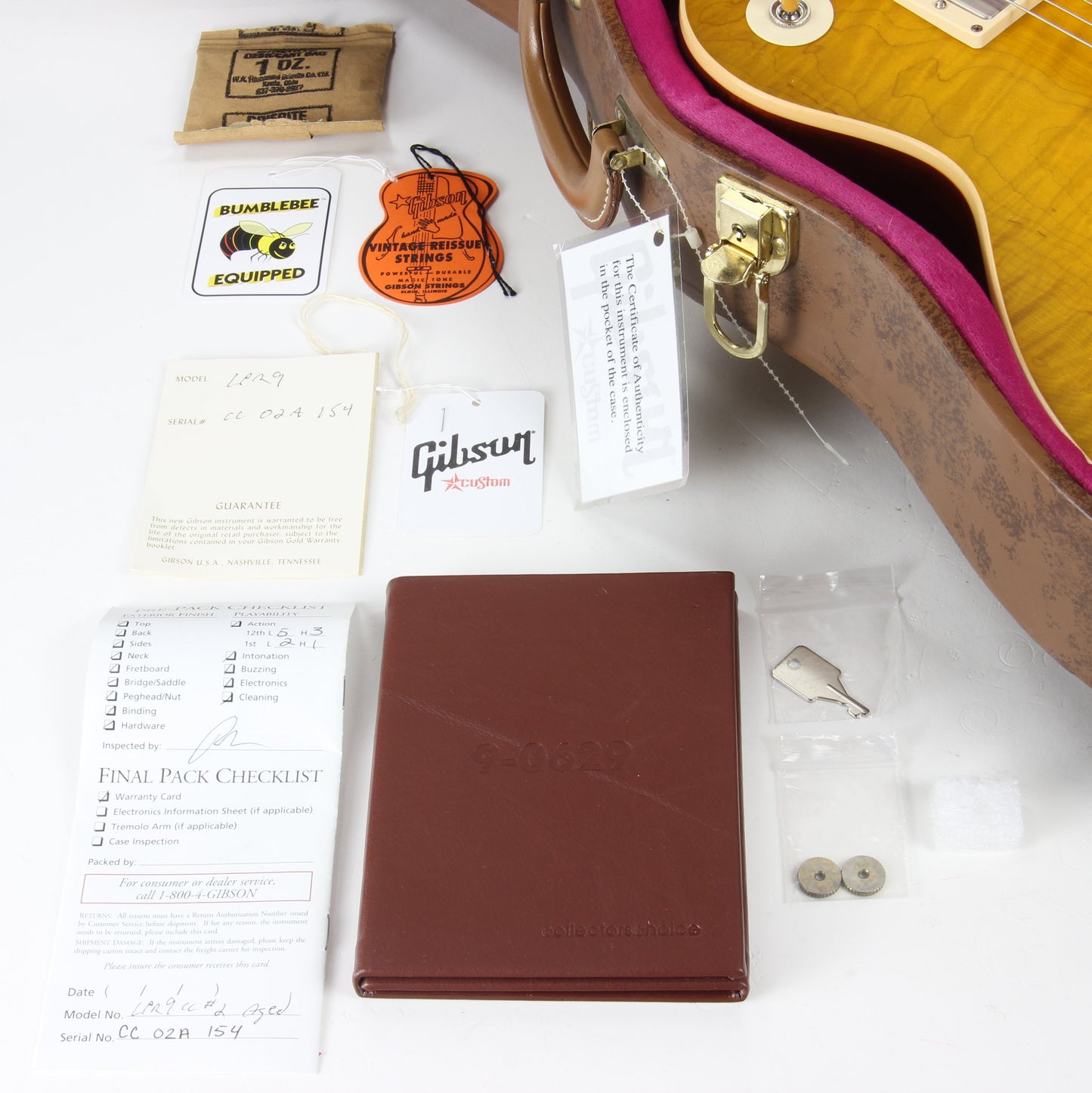 2011 Gibson GOLDIE 1959 Les Paul Collector's Choice #2 CC2 Tom Murphy Aged - 59 R9 Custom Shop