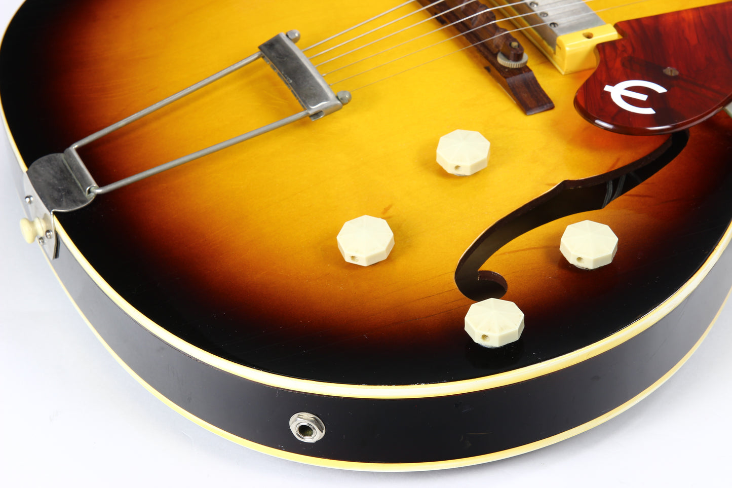 RARE 1958 Epiphone Gibson-Made Zephyr Regent Thinline E312T Electric - 2 New York Pickups, Cutaway
