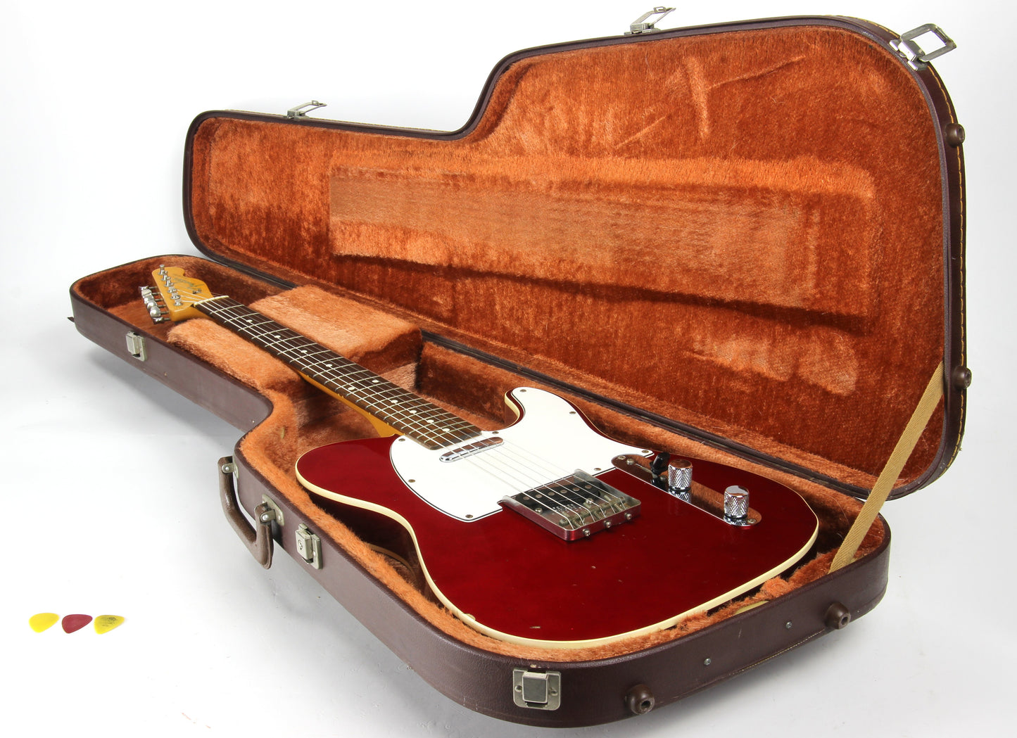 1986 Fender Japan MIJ '62 Telecaster Custom TLC-62B - Double-Bound, Candy Apple Red 1962 Reissue TL62 B