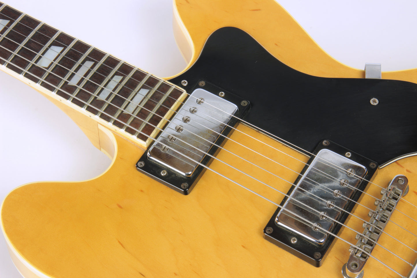 1982 Epiphone MIJ Japan RIVIERA Antique Natural Matsumoku Gibson ES-335 Case Original Oasis