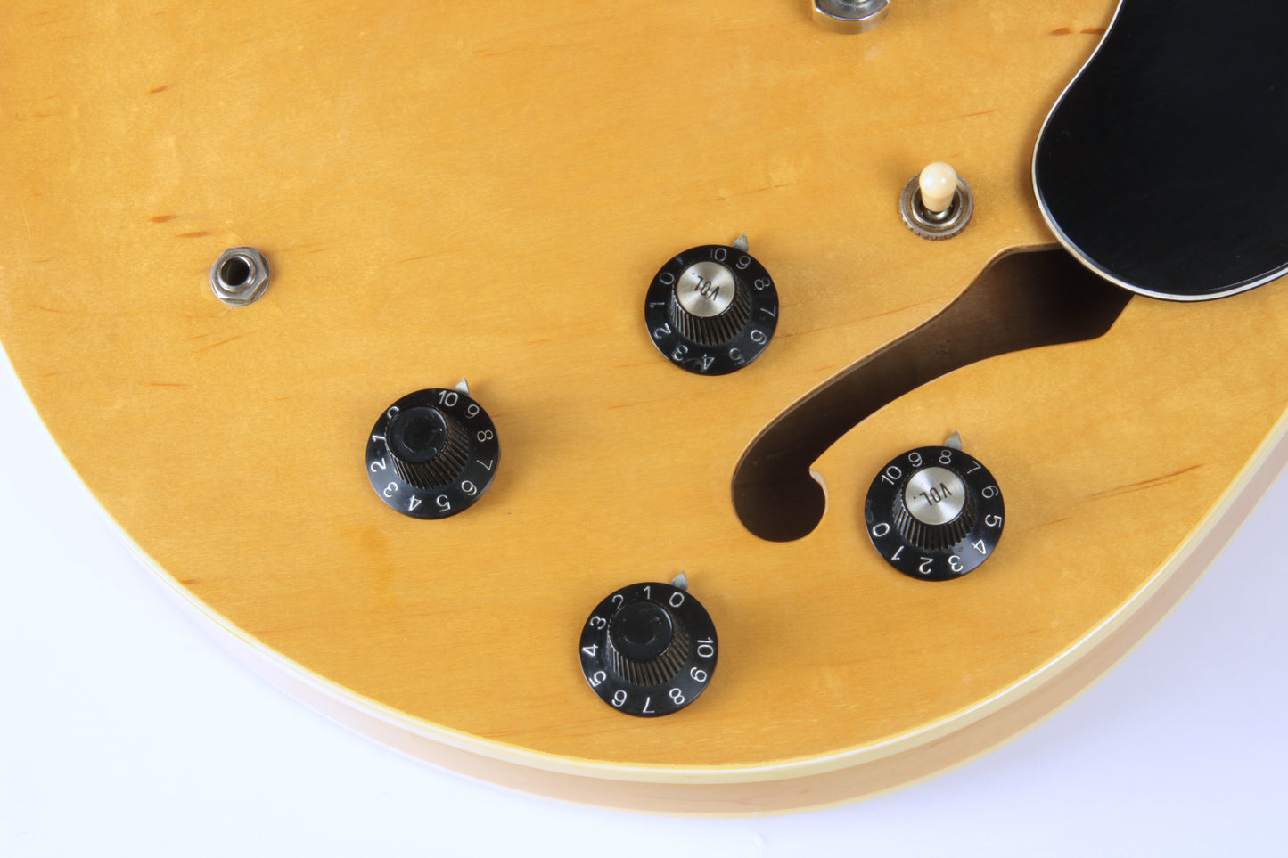 1982 Epiphone MIJ Japan RIVIERA Antique Natural Matsumoku Gibson ES-335 Case Original Oasis