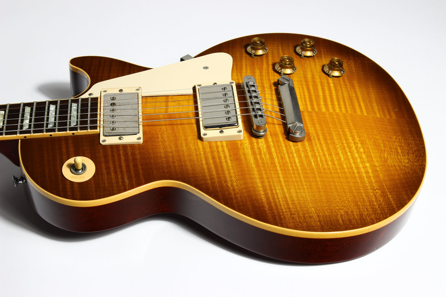 2003 Gibson 50's Les Paul Standard Plus Honey Burst Flametop -- 1950's Neck, Burstbucker PAF's!