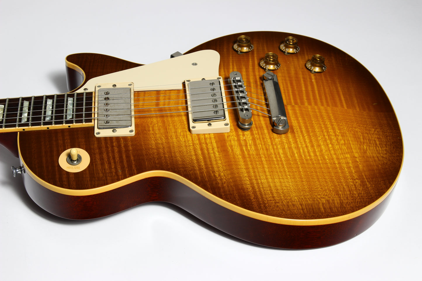 2003 Gibson 50's Les Paul Standard Plus Honey Burst Flametop -- 1950's Neck, Burstbucker PAF's!