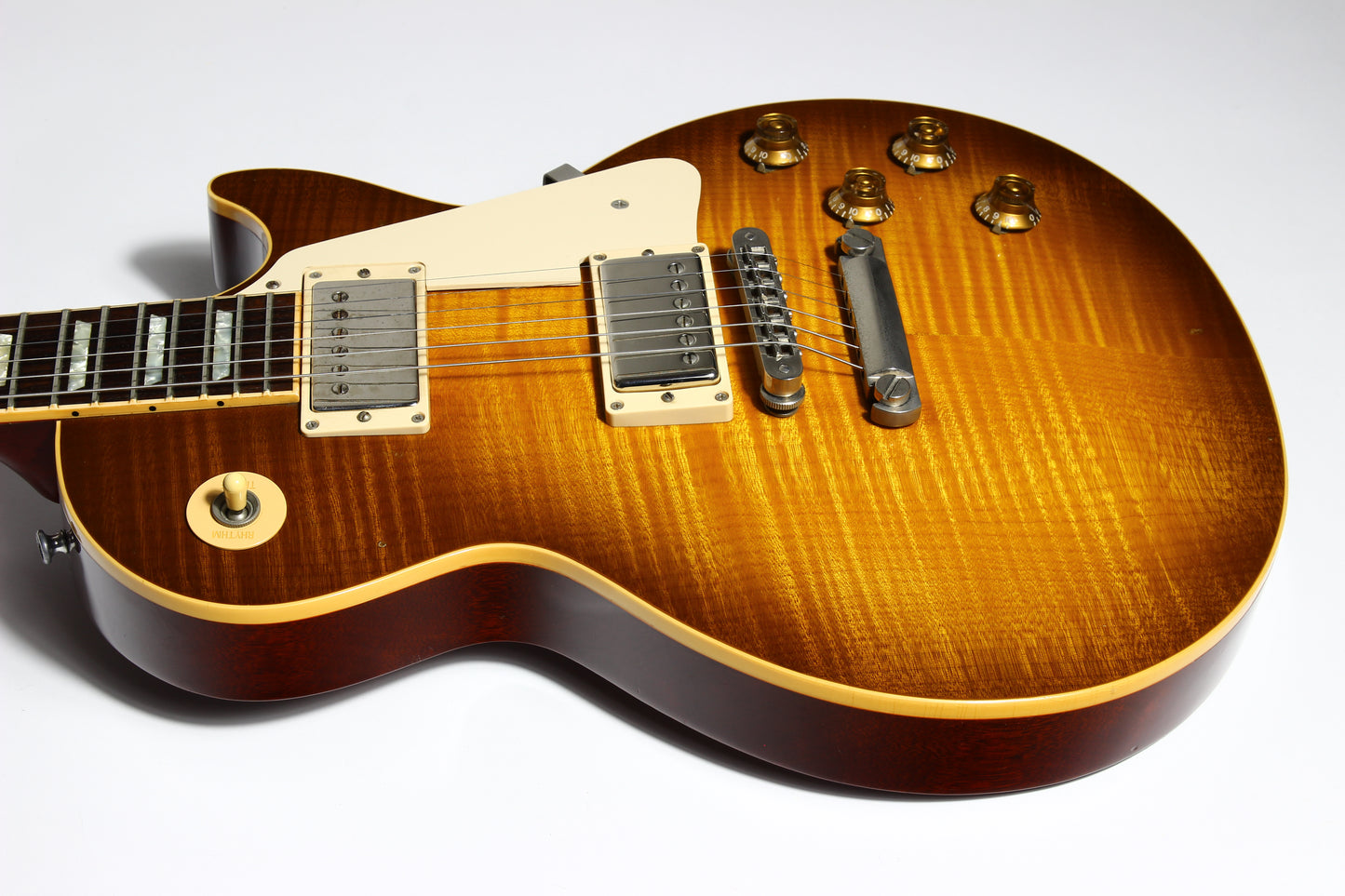 2003 Gibson 50's Les Paul Standard Plus Honey Burst Flametop -- 1950's Neck, Burstbucker PAF's!