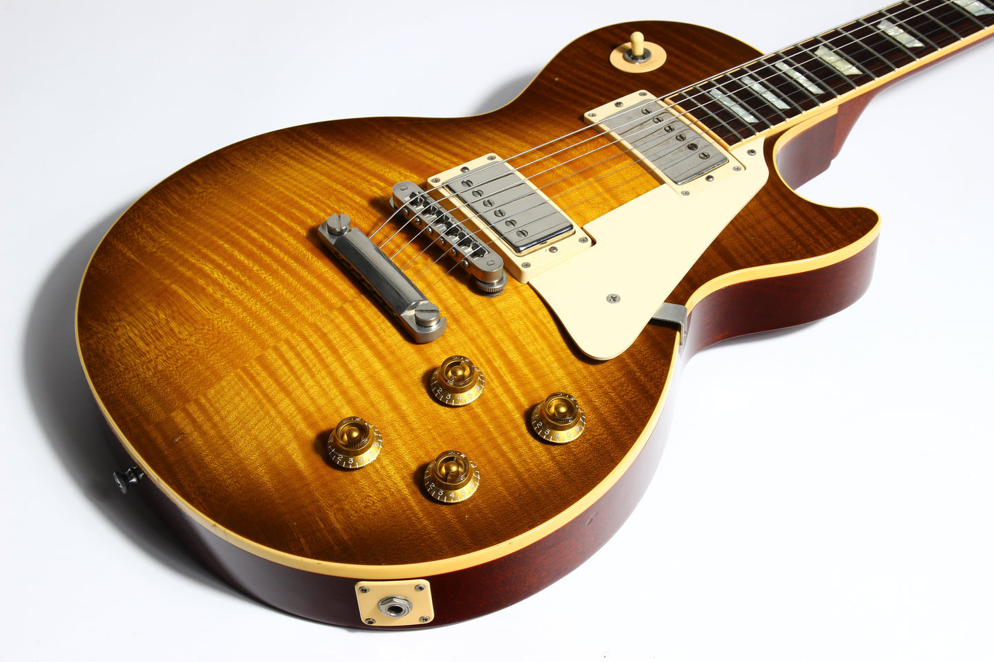 2003 Gibson 50's Les Paul Standard Plus Honey Burst Flametop -- 1950's Neck, Burstbucker PAF's!