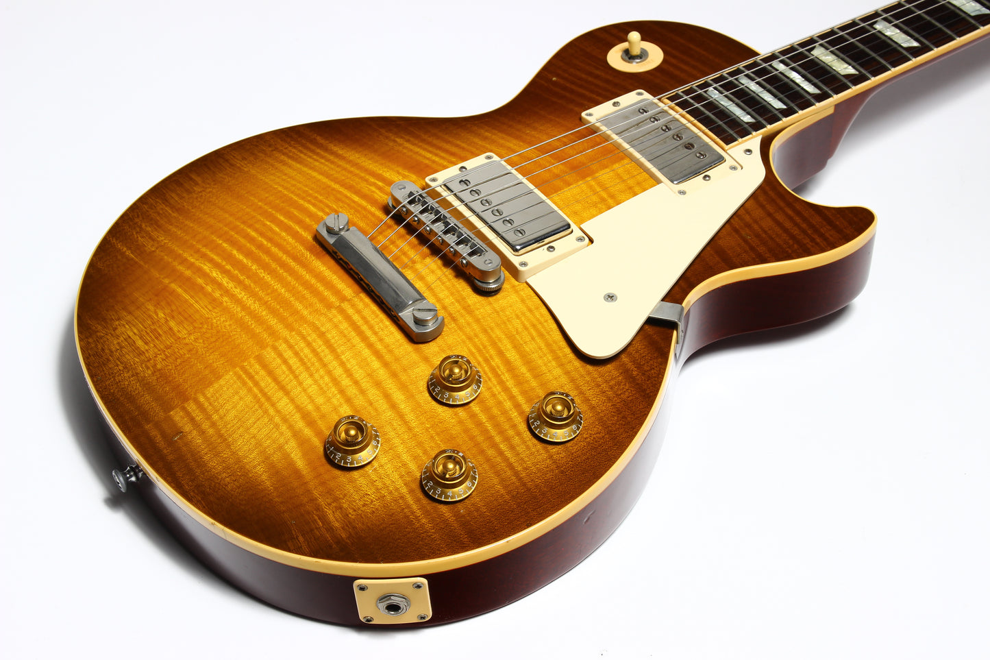2003 Gibson 50's Les Paul Standard Plus Honey Burst Flametop -- 1950's Neck, Burstbucker PAF's!