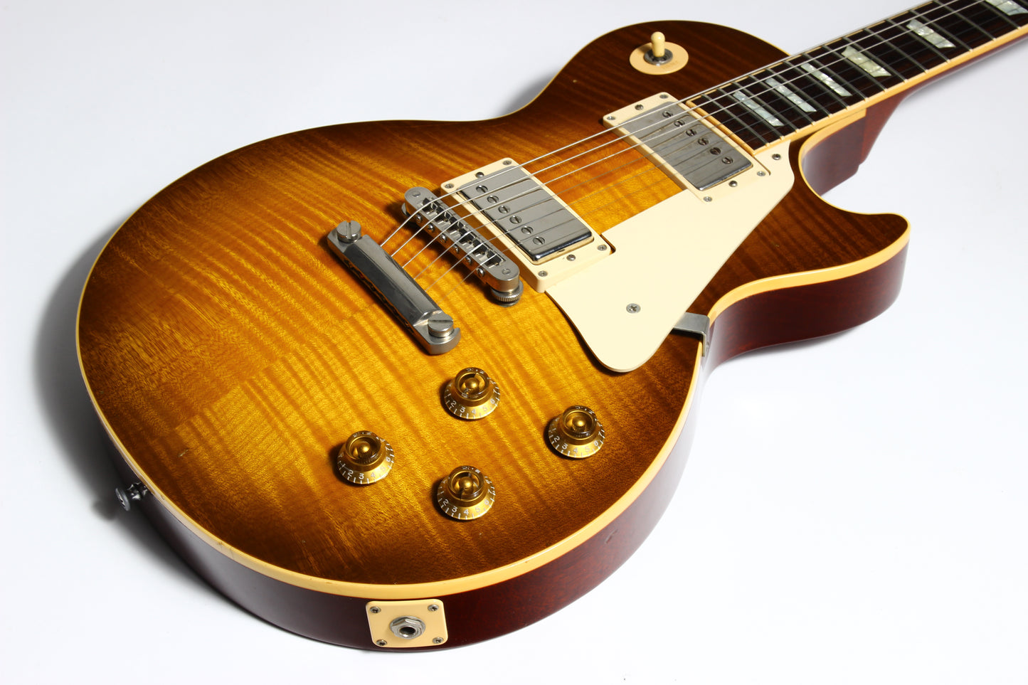 2003 Gibson 50's Les Paul Standard Plus Honey Burst Flametop -- 1950's Neck, Burstbucker PAF's!