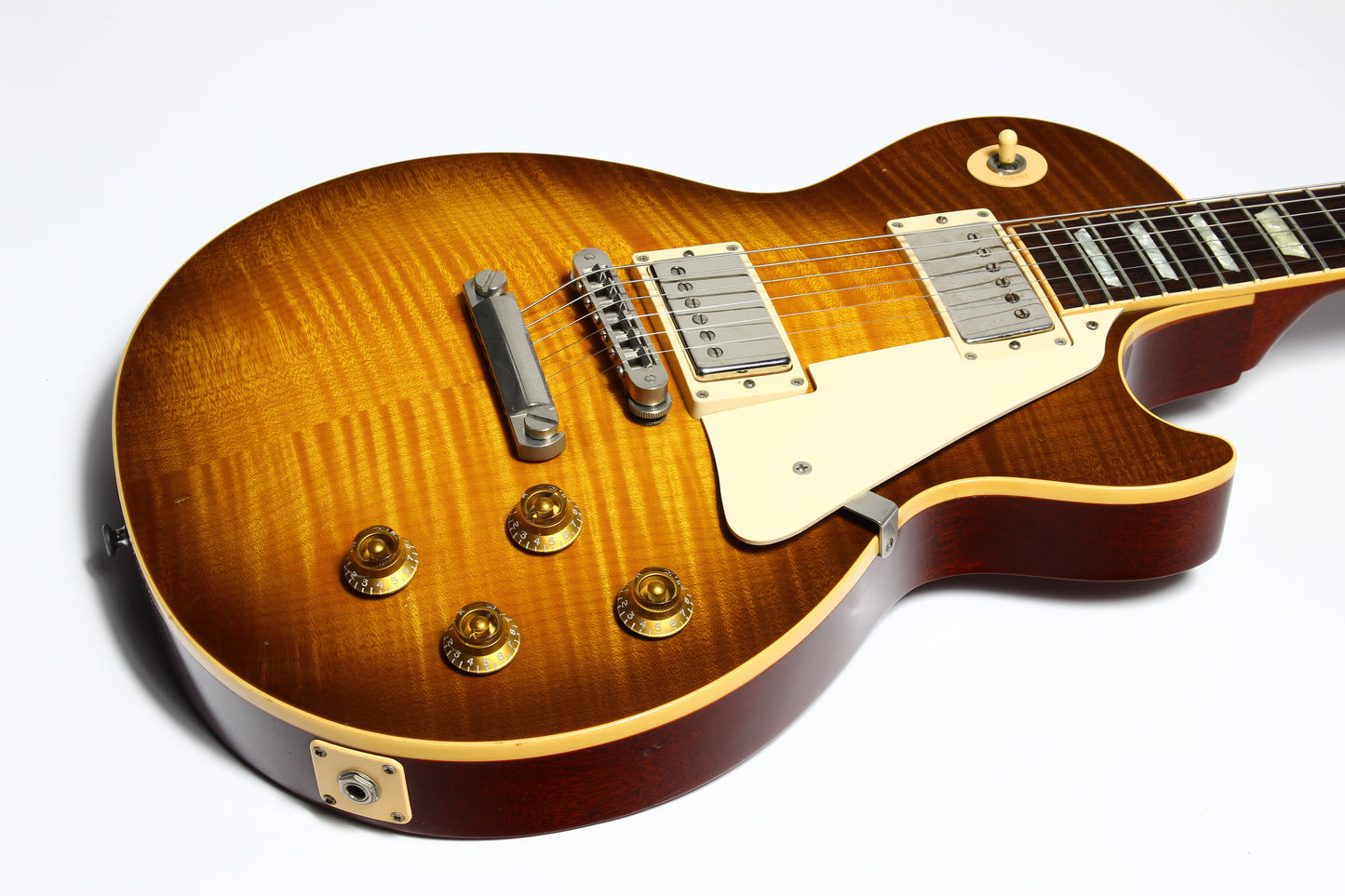 2003 Gibson 50's Les Paul Standard Plus Honey Burst Flametop -- 1950's Neck, Burstbucker PAF's!