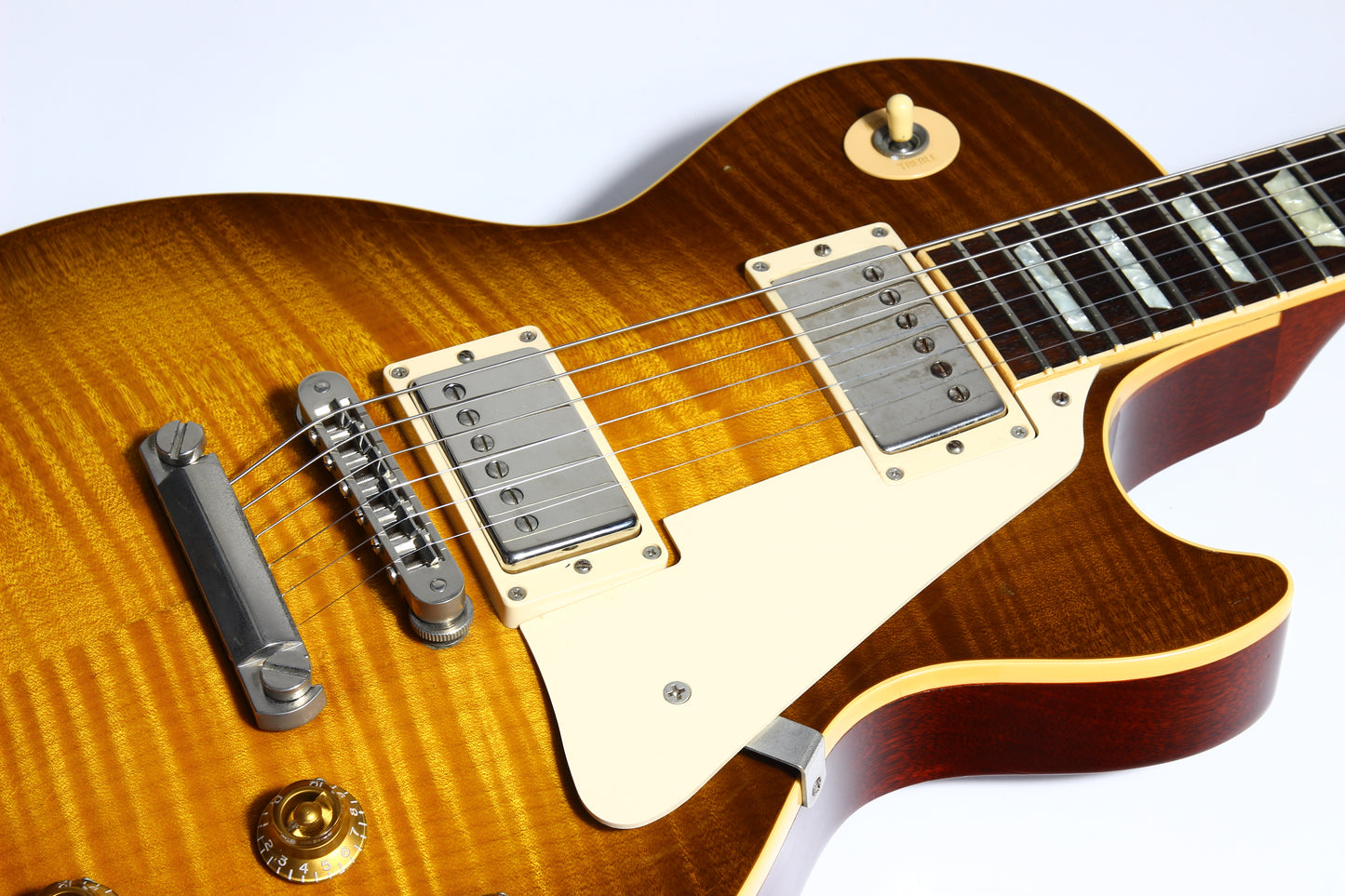 2003 Gibson 50's Les Paul Standard Plus Honey Burst Flametop -- 1950's Neck, Burstbucker PAF's!