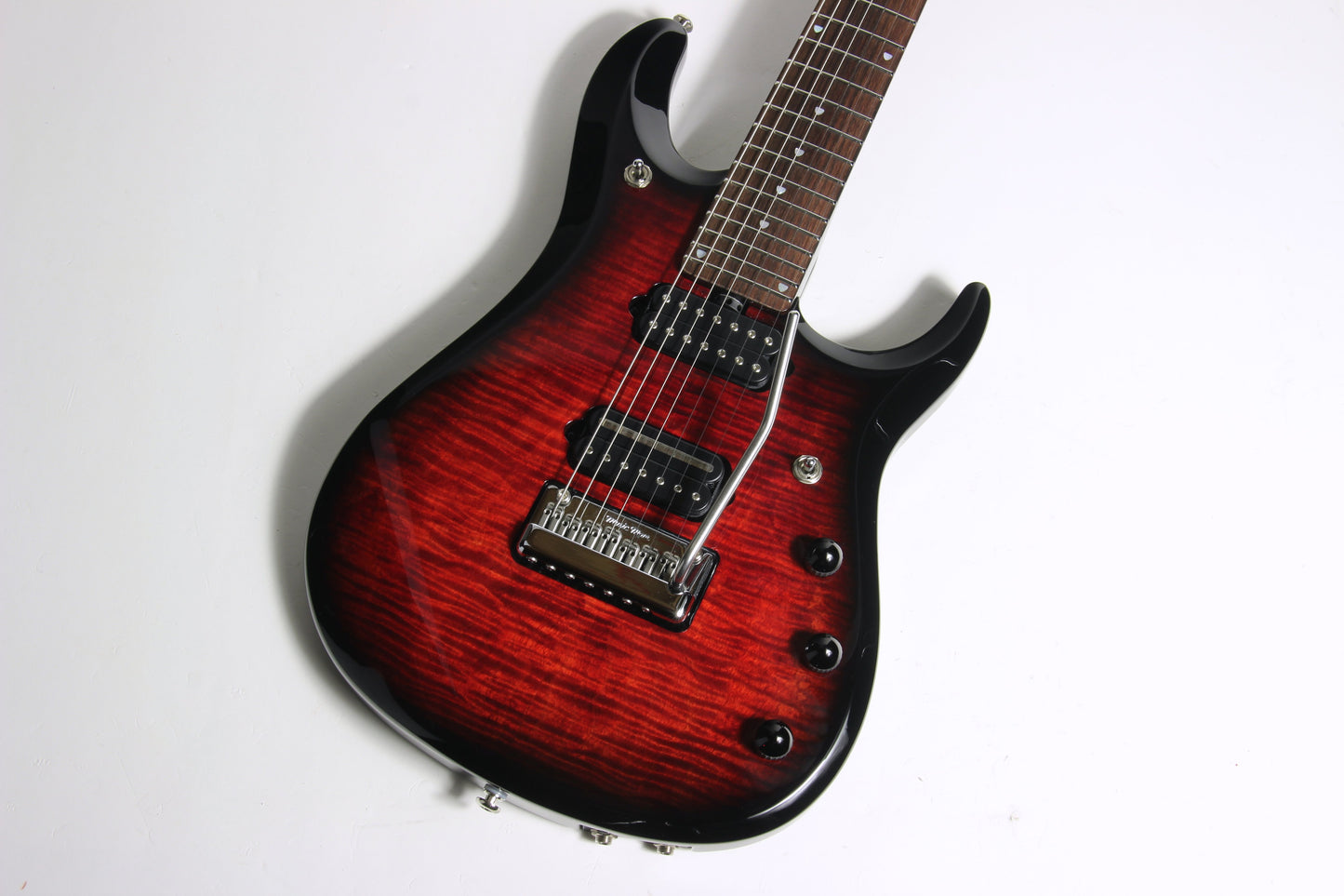 2018 Ernie Ball Music Man BFR 7-String John Petrucci JP7 Family Reserve RUBY RED Piezo