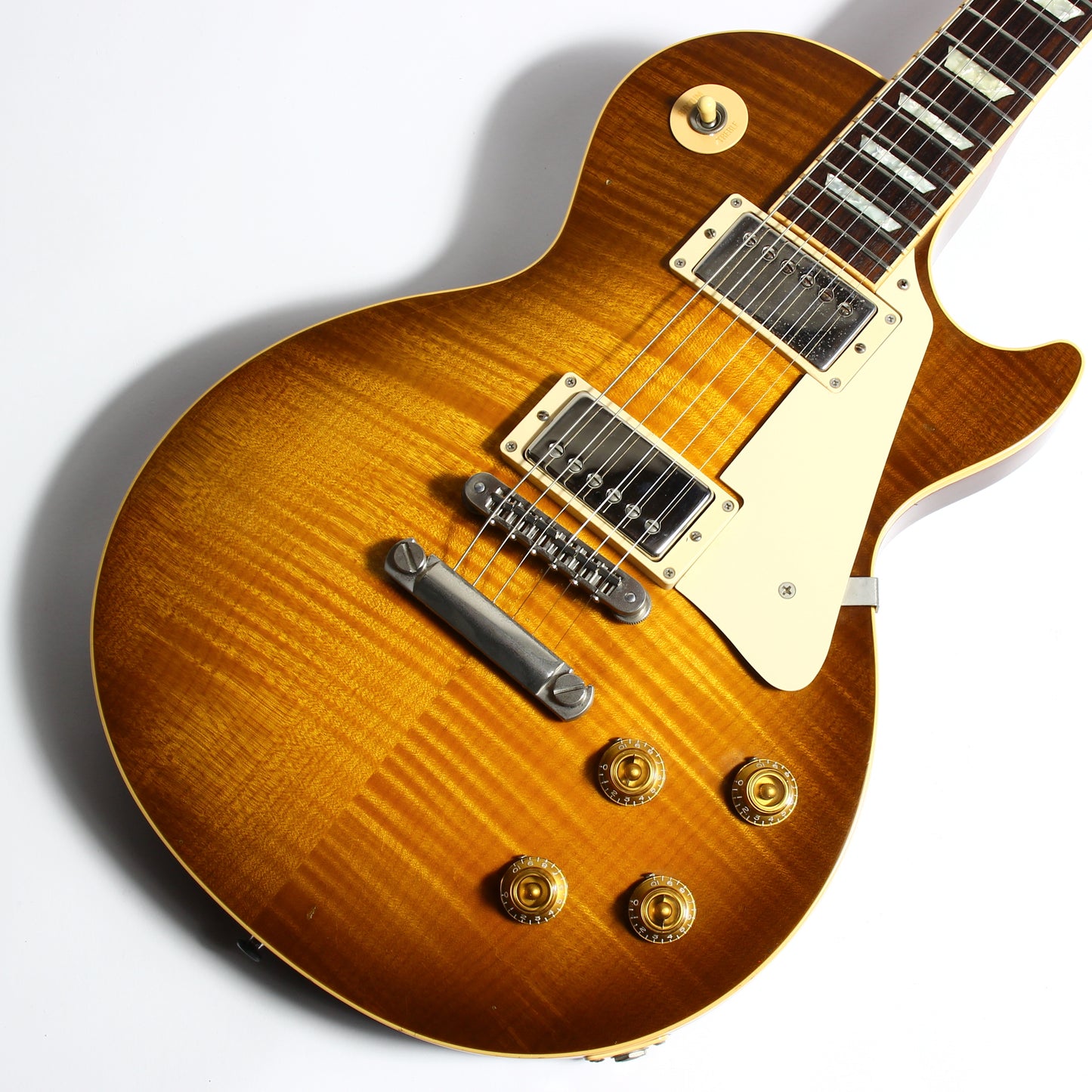 2003 Gibson 50's Les Paul Standard Plus Honey Burst Flametop -- 1950's Neck, Burstbucker PAF's!