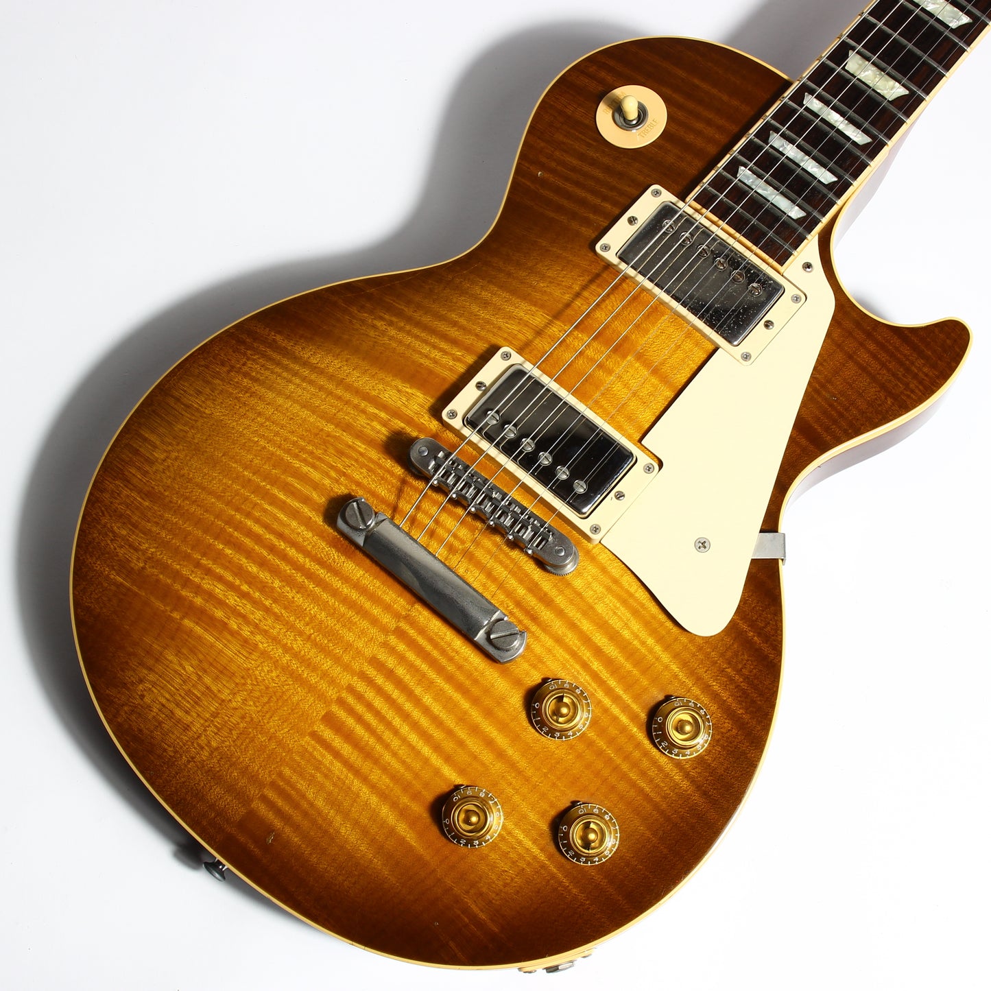 2003 Gibson 50's Les Paul Standard Plus Honey Burst Flametop -- 1950's Neck, Burstbucker PAF's!