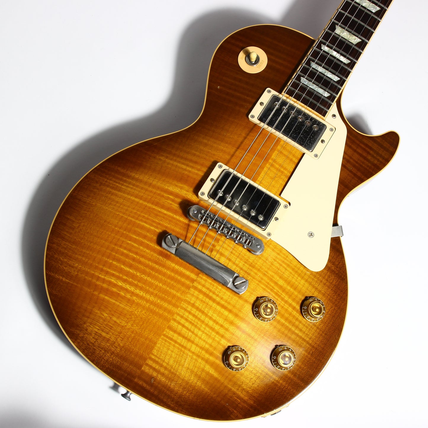 2003 Gibson 50's Les Paul Standard Plus Honey Burst Flametop -- 1950's Neck, Burstbucker PAF's!