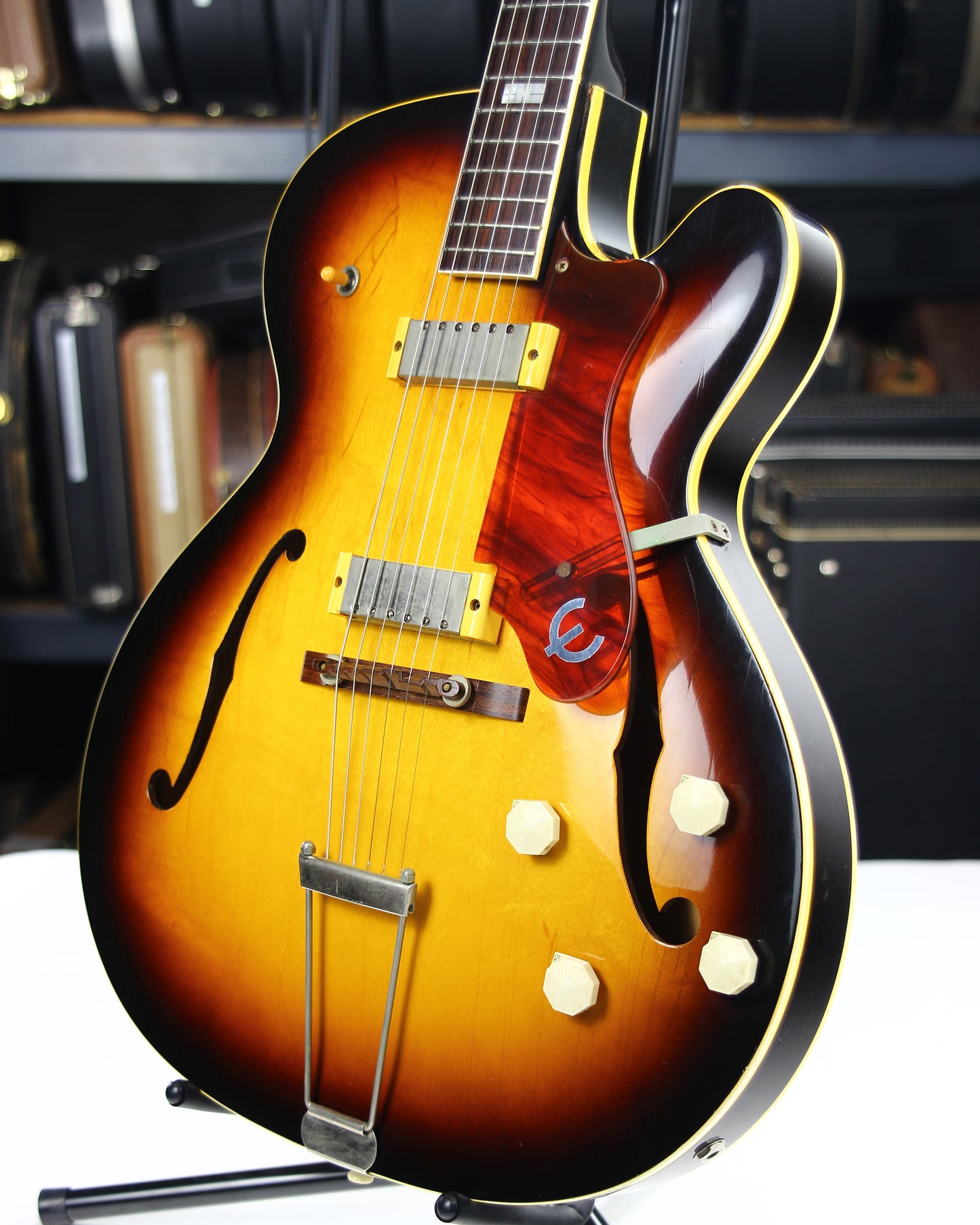 RARE 1958 Epiphone Gibson-Made Zephyr Regent Thinline E312T Electric - 2 New York Pickups, Cutaway