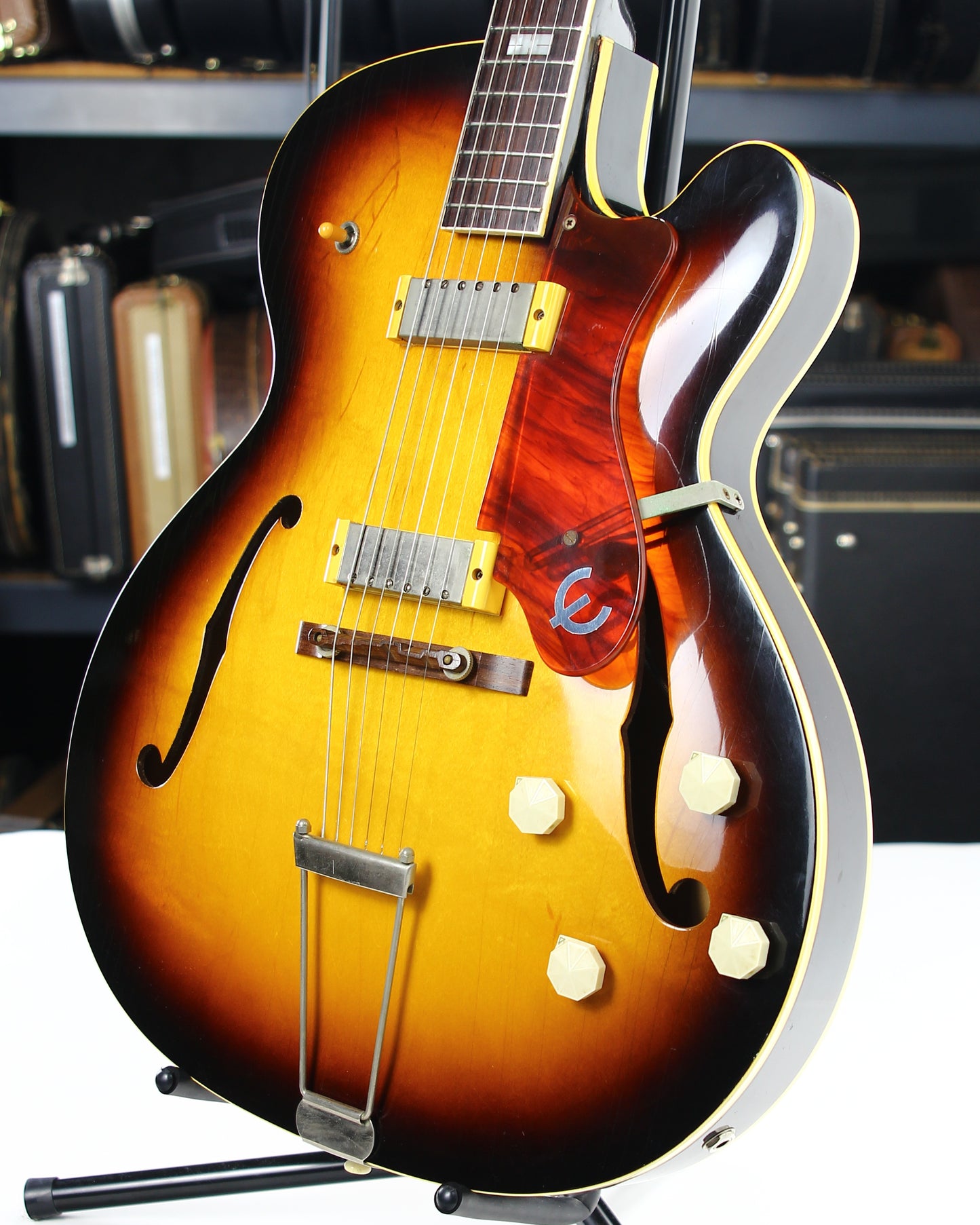 RARE 1958 Epiphone Gibson-Made Zephyr Regent Thinline E312T Electric - 2 New York Pickups, Cutaway