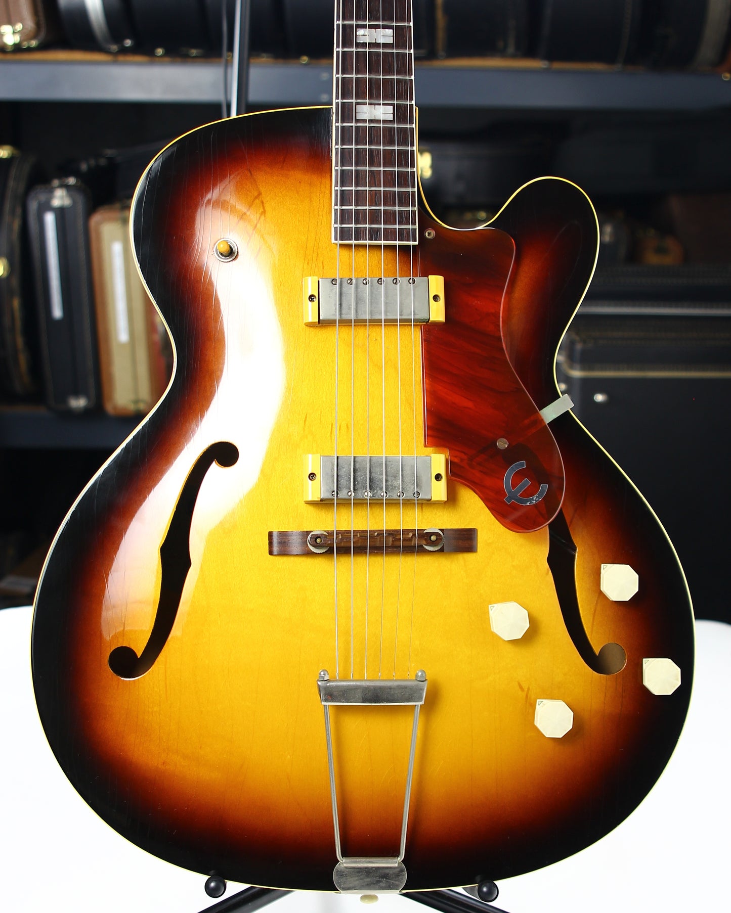 RARE 1958 Epiphone Gibson-Made Zephyr Regent Thinline E312T Electric - 2 New York Pickups, Cutaway