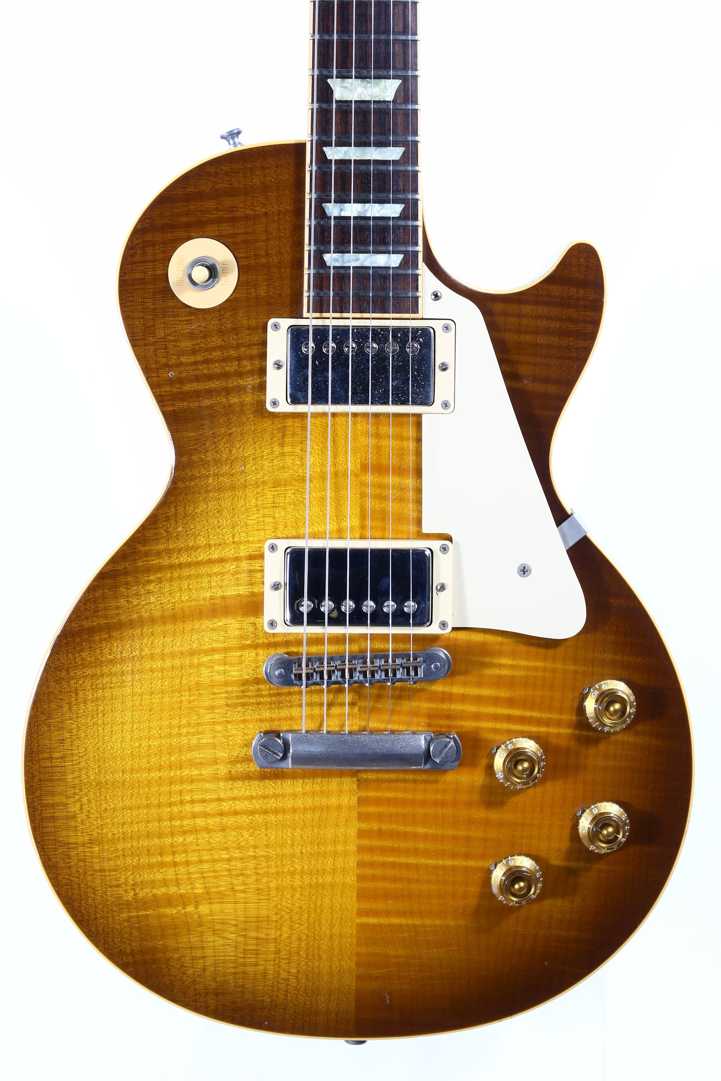 2003 Gibson 50's Les Paul Standard Plus Honey Burst Flametop -- 1950's Neck, Burstbucker PAF's!
