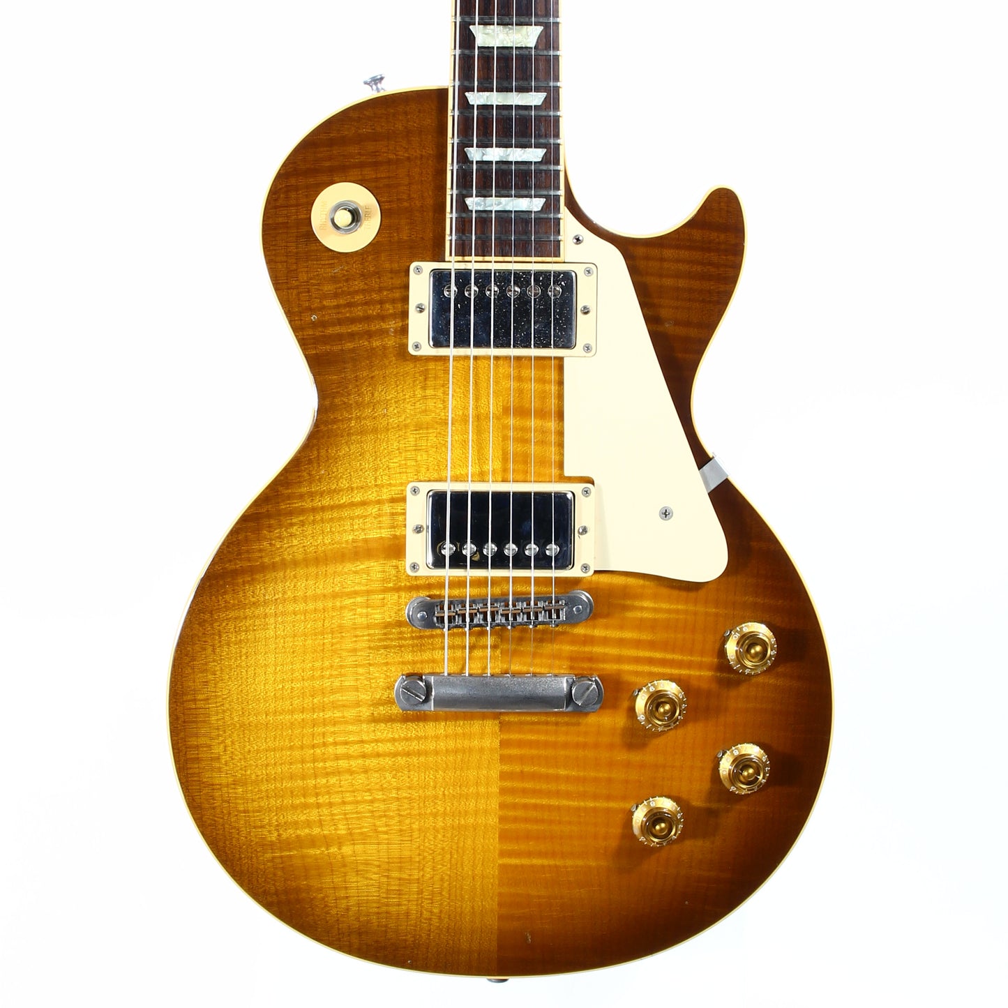 2003 Gibson 50's Les Paul Standard Plus Honey Burst Flametop -- 1950's Neck, Burstbucker PAF's!