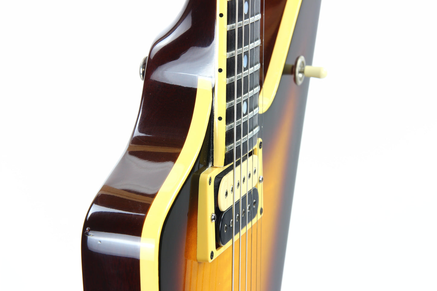 1982 Dean USA Z Standard Bound Explorer VINTAGE - Brazilia Burst Flametop DiMarzio Super Distortions