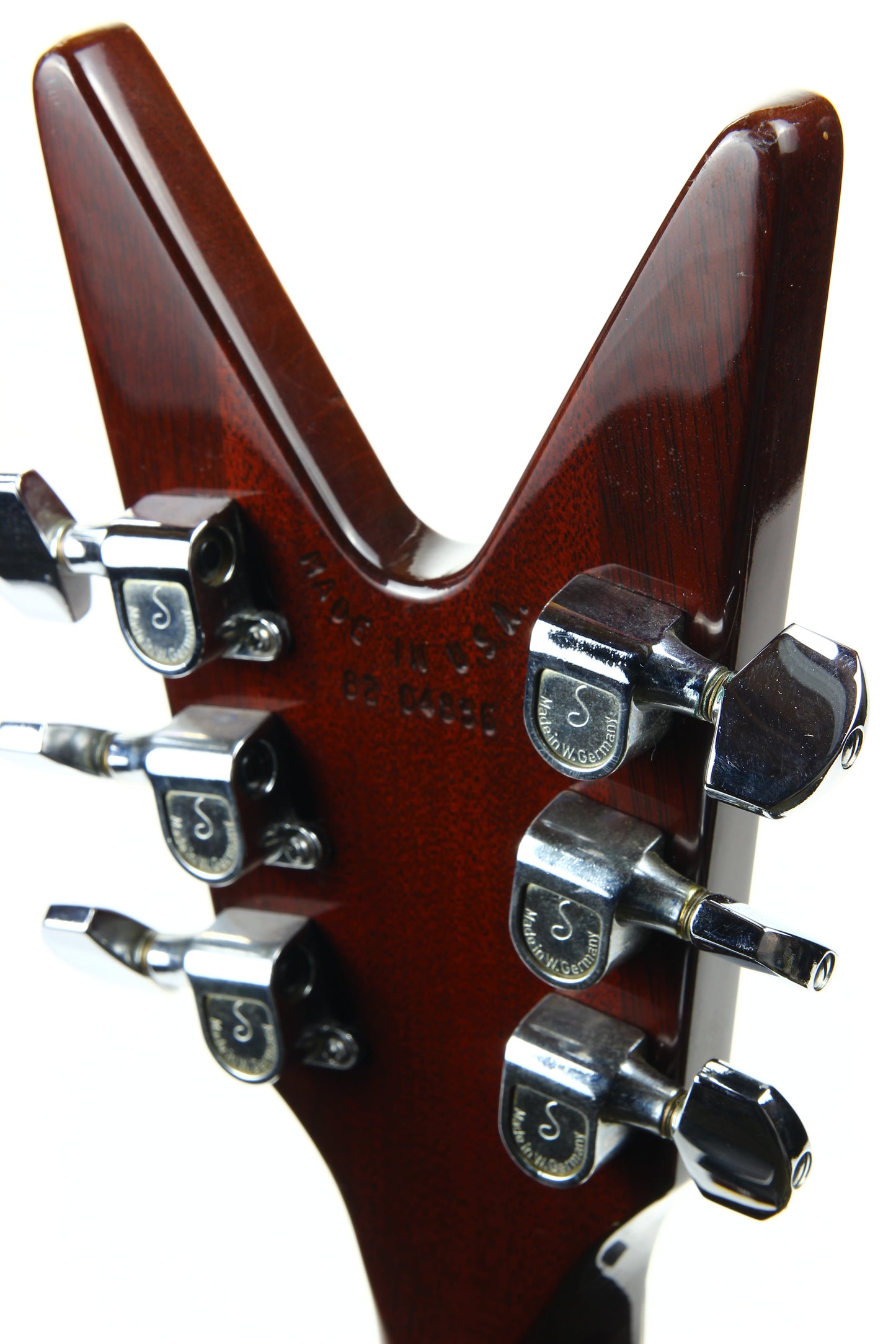 1982 Dean USA Z Standard Bound Explorer VINTAGE - Brazilia Burst Flametop DiMarzio Super Distortions