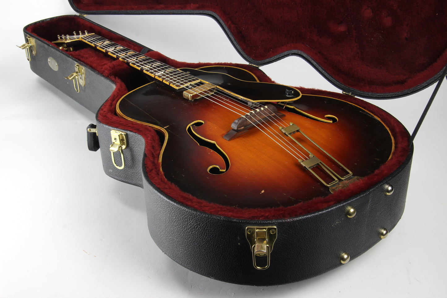 1930's Epiphone DeLuxe Archtop Acoustic Vintage Guitar - Floating Pickup, Custom Fretboard, Sounds EXCELLENT!