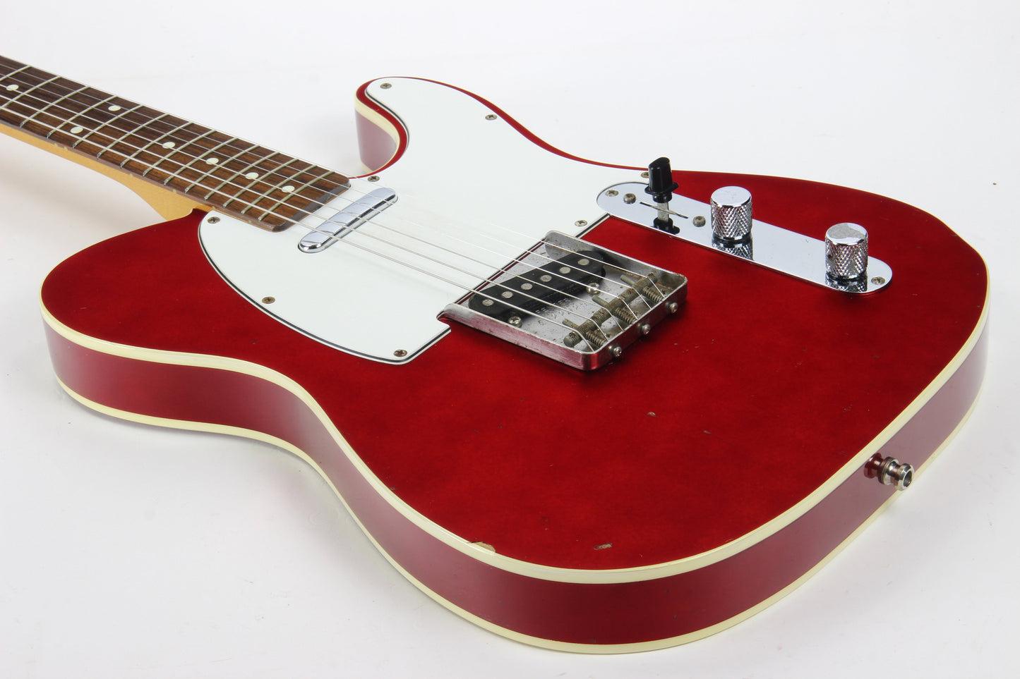 1986 Fender Japan MIJ '62 Telecaster Custom TLC-62B - Double-Bound, Candy Apple Red 1962 Reissue TL62 B