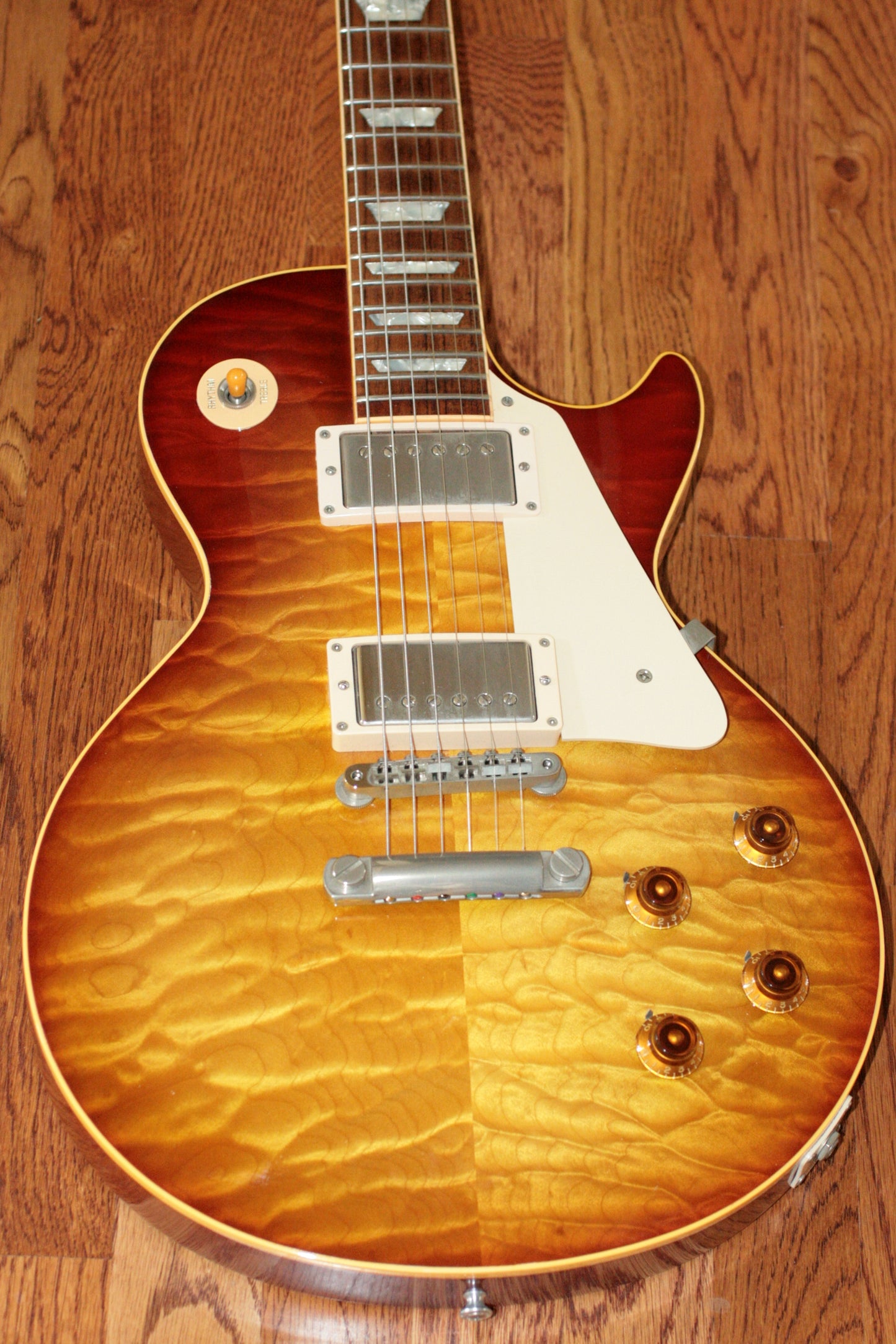 1999 Gibson '59 Reissue 40th Anniversary Les Paul **KILLER TOP** 1959 Quilt Custom Shop Historic LP R9 AAAAA